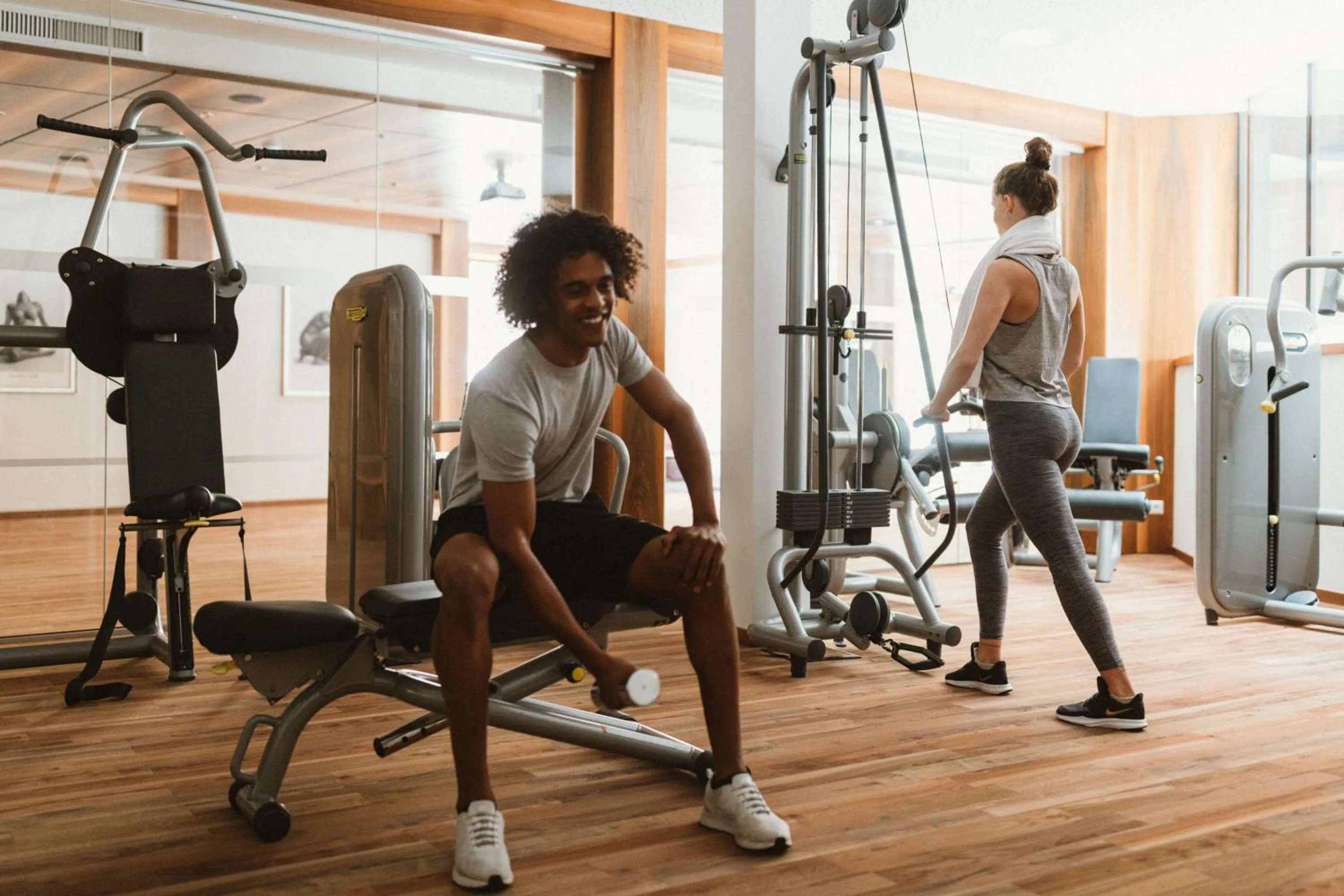 Fitness centre/facilities in Gartenhotel Linde 4 Sterne Superior