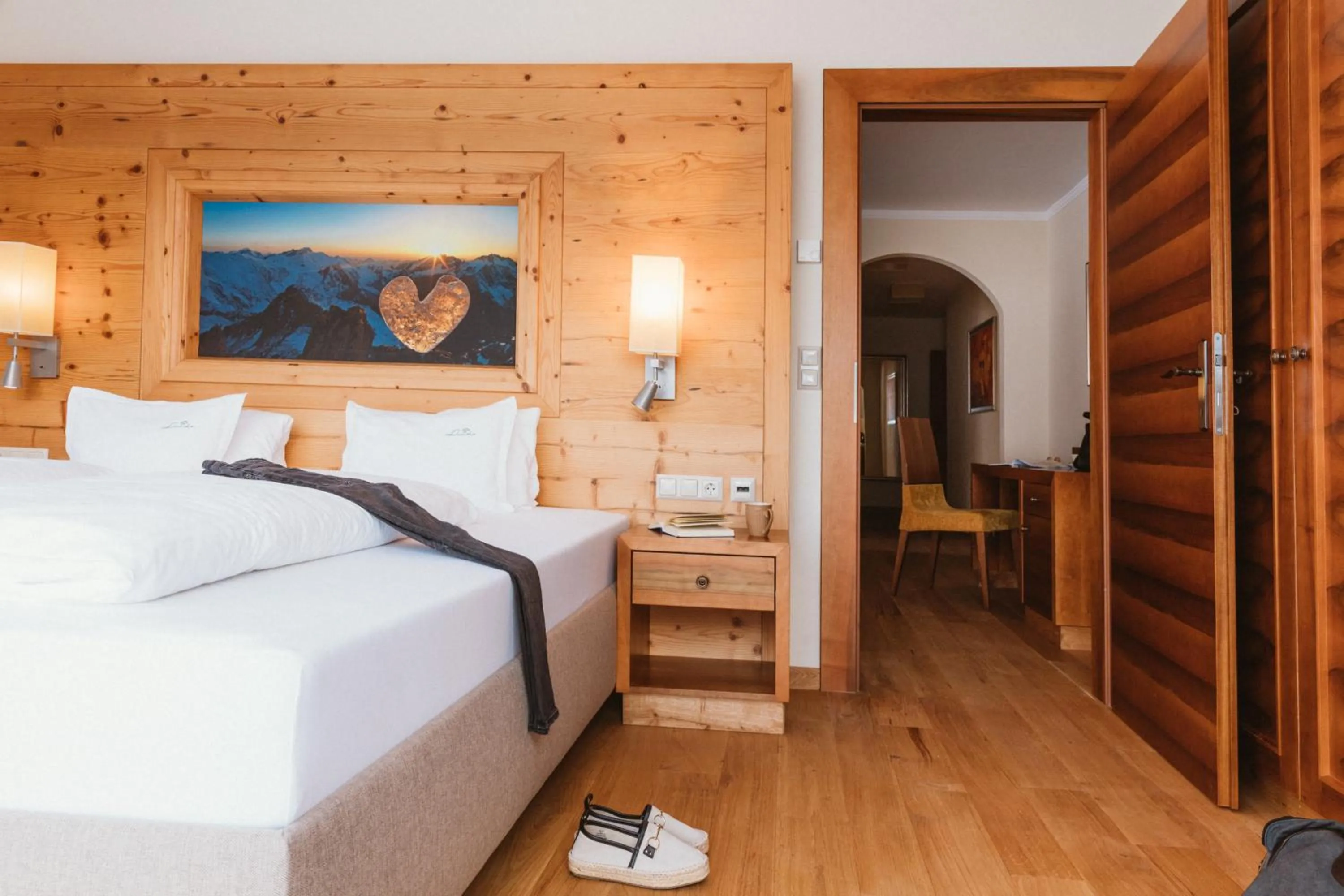 Photo of the whole room, Bed in Gartenhotel Linde 4 Sterne Superior