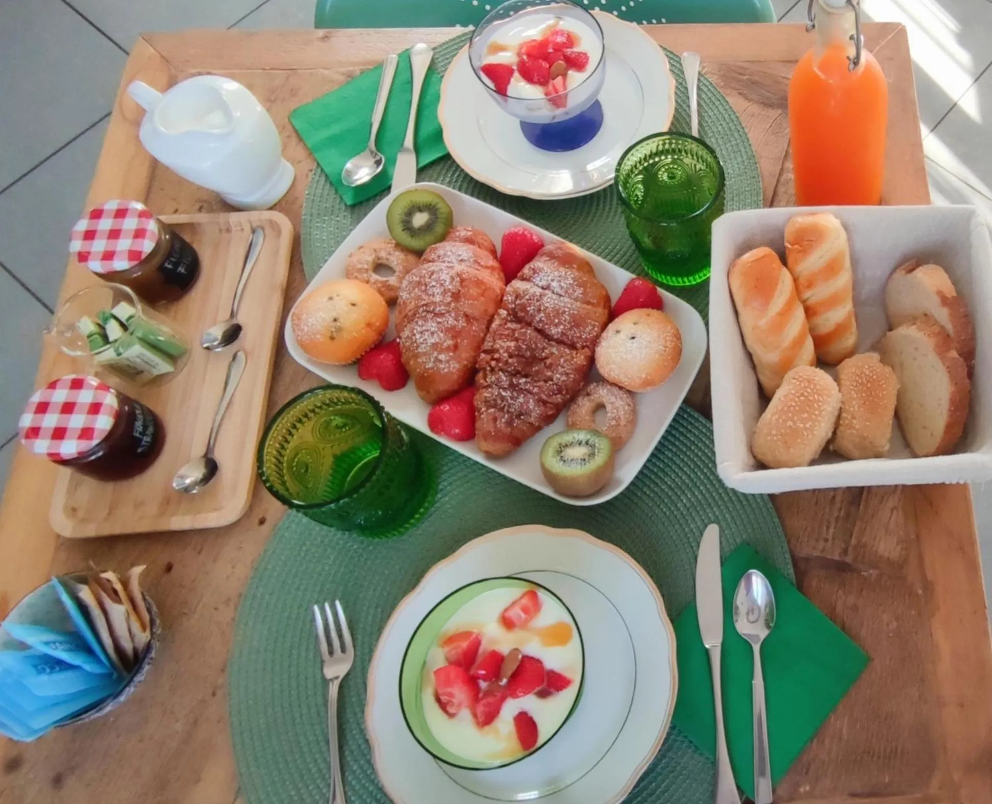 Breakfast in Dolce Lago B&B