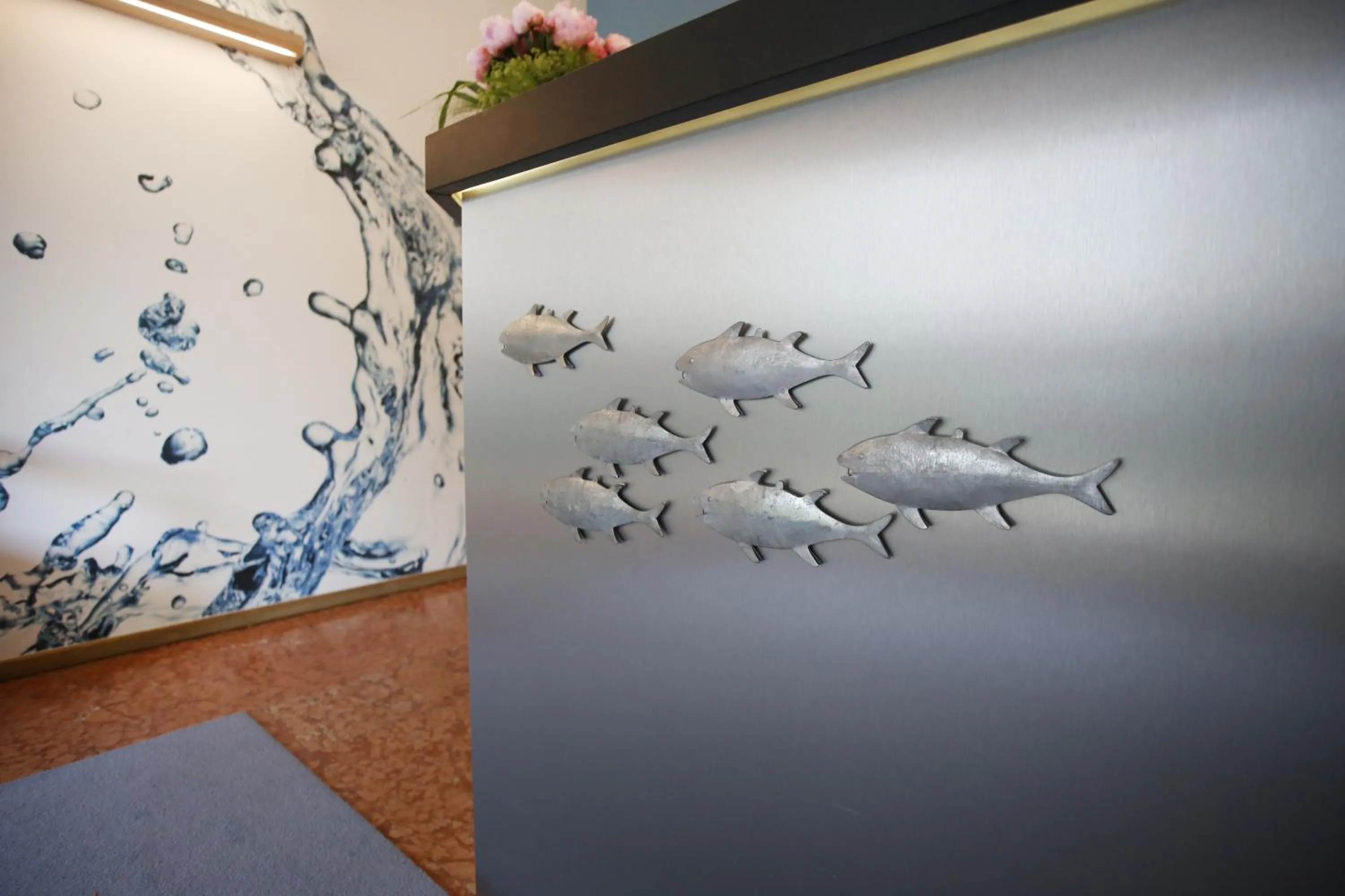 Lobby or reception in Boutique Hotel Reschen