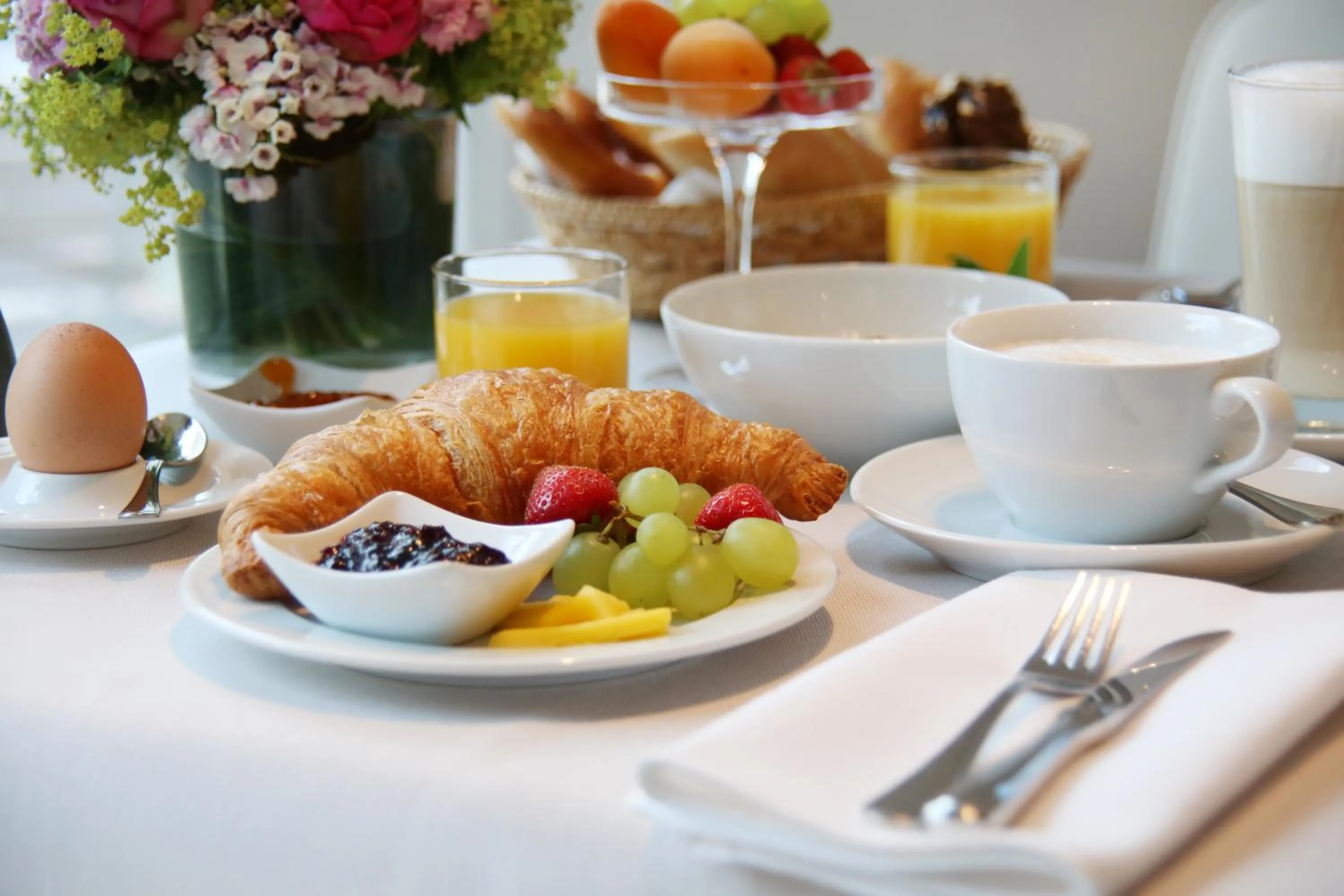 Restaurant/places to eat in Boutique Hotel Reschen