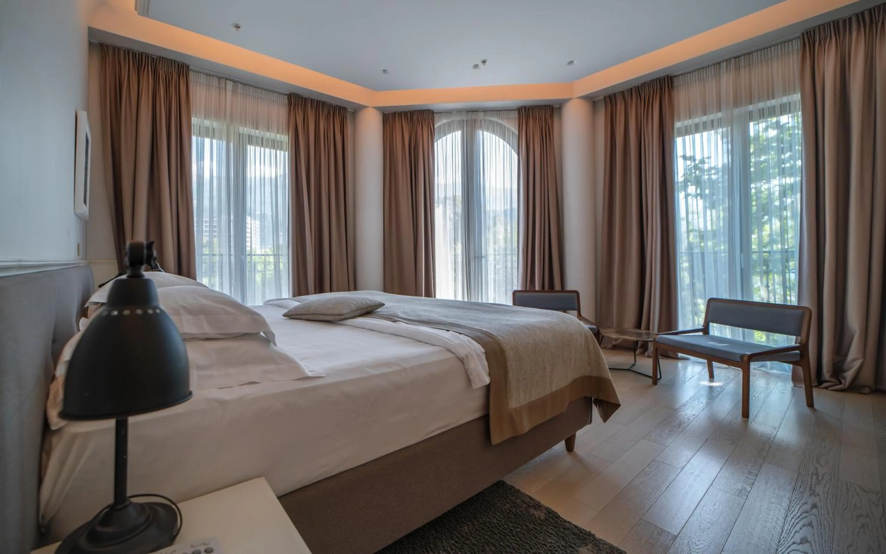 Bed in Hotel Majestic