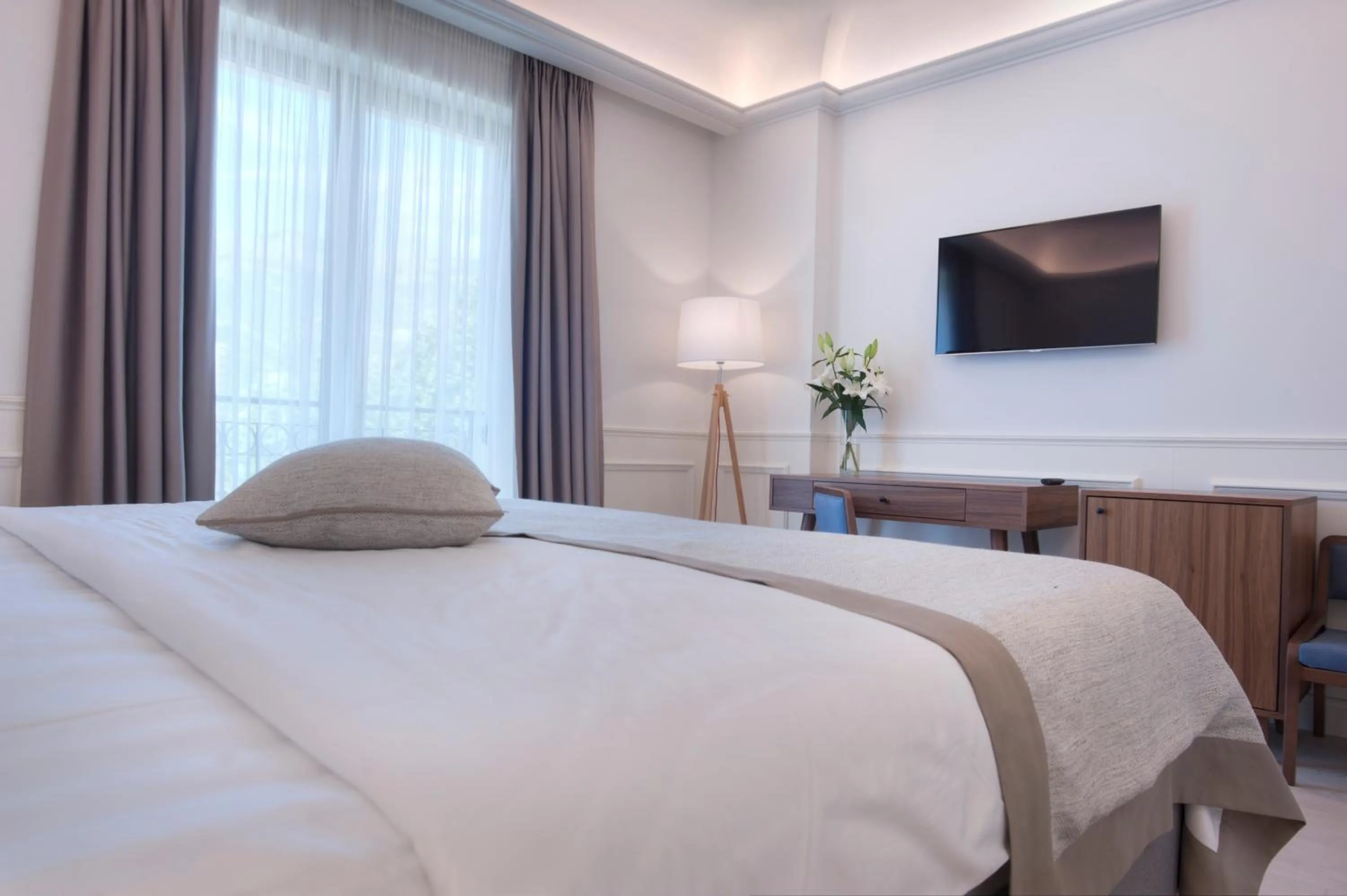 Bedroom, Bed in Hotel Majestic