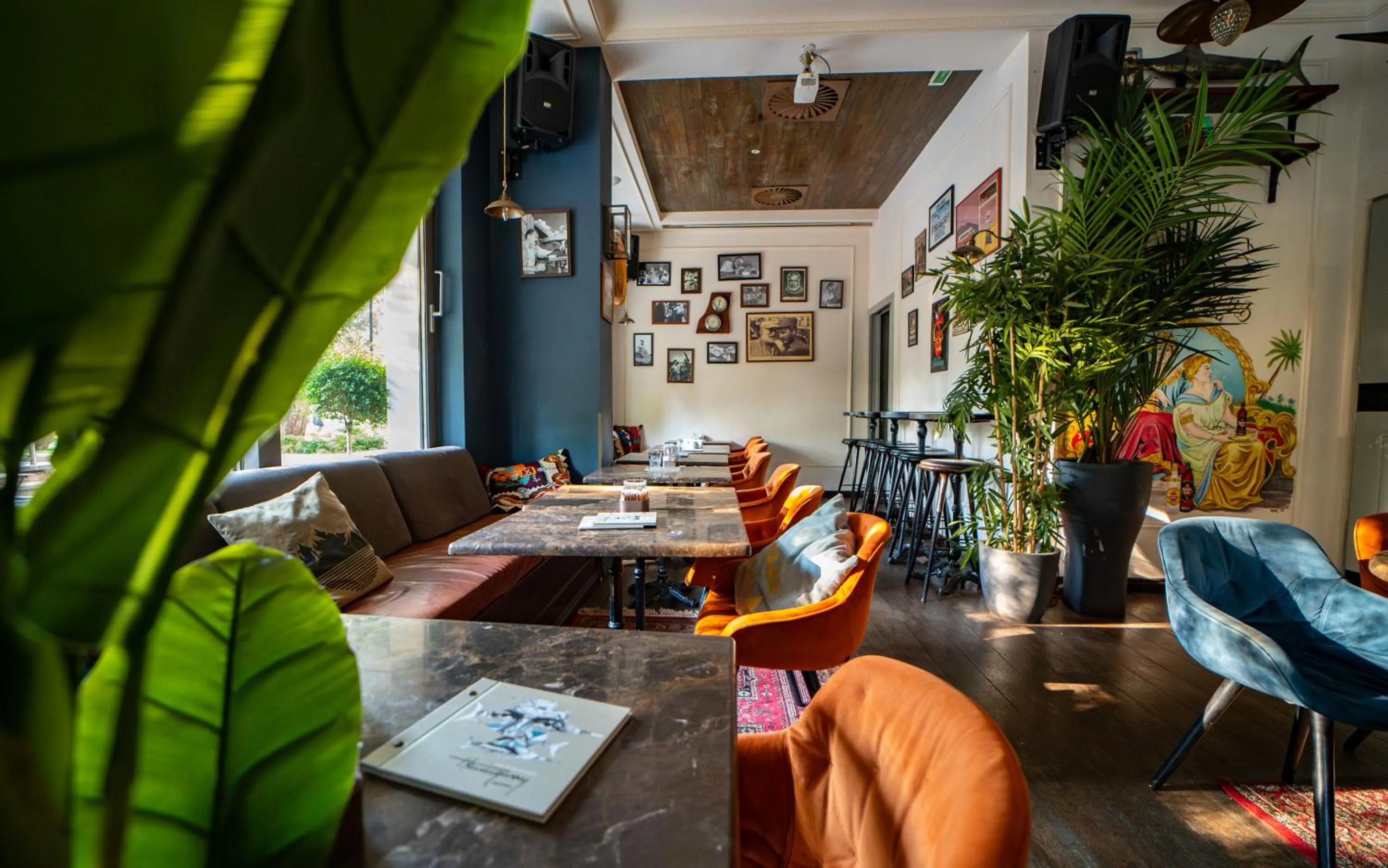 Seating area in Hotel Majestic
