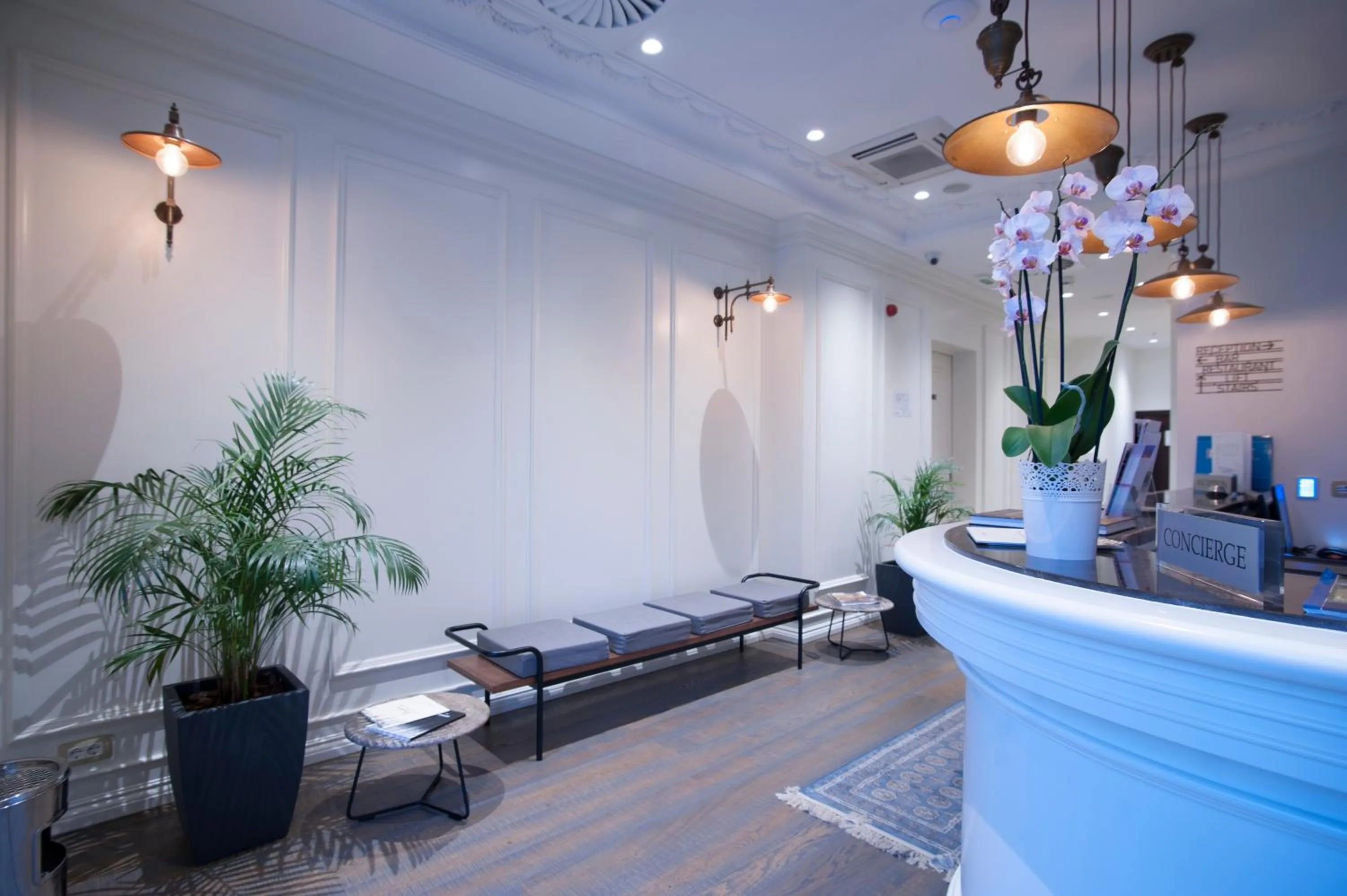 Lobby or reception in Hotel Majestic