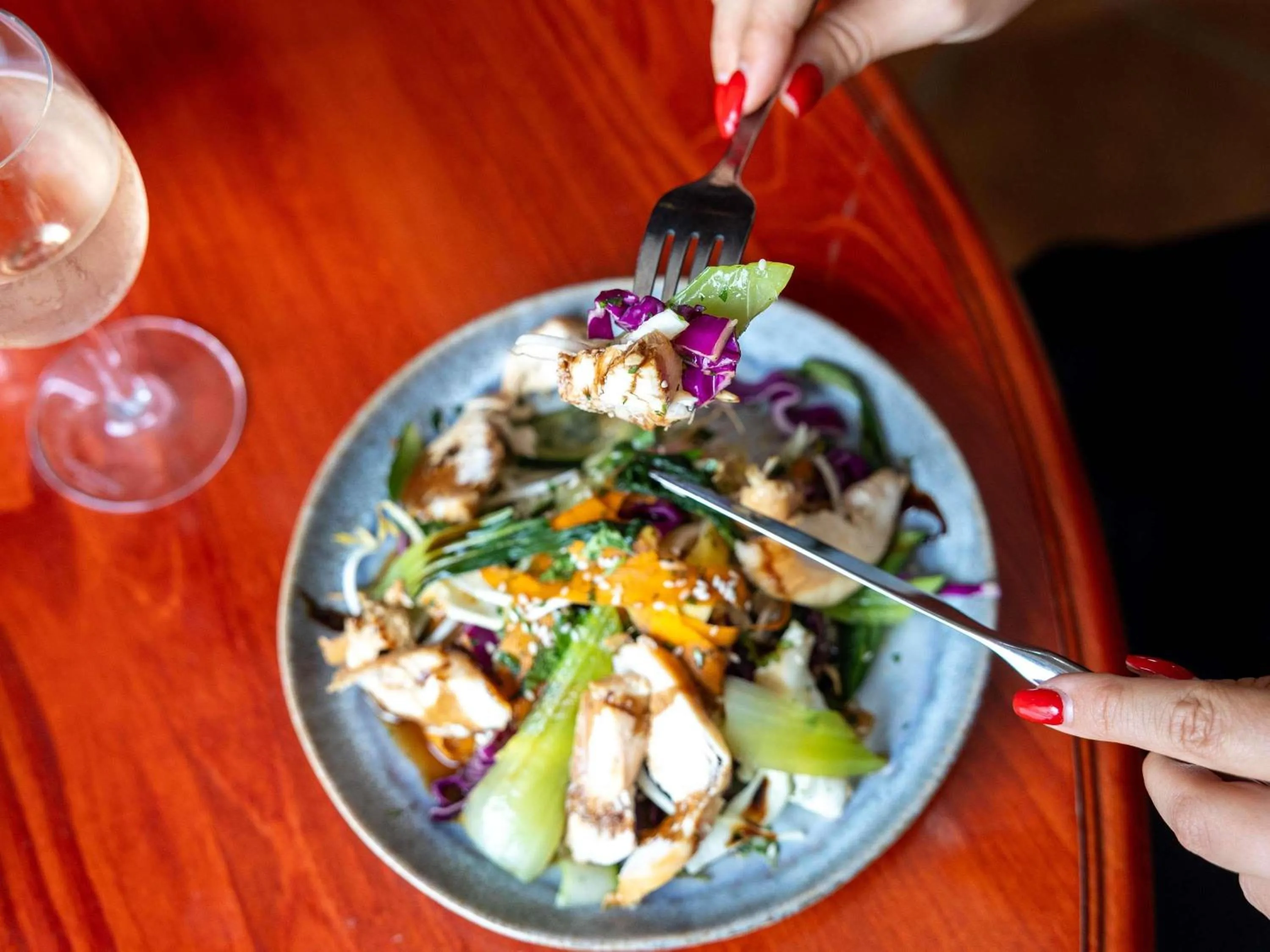 Restaurant/places to eat in ibis Carcassonne Est la Cité