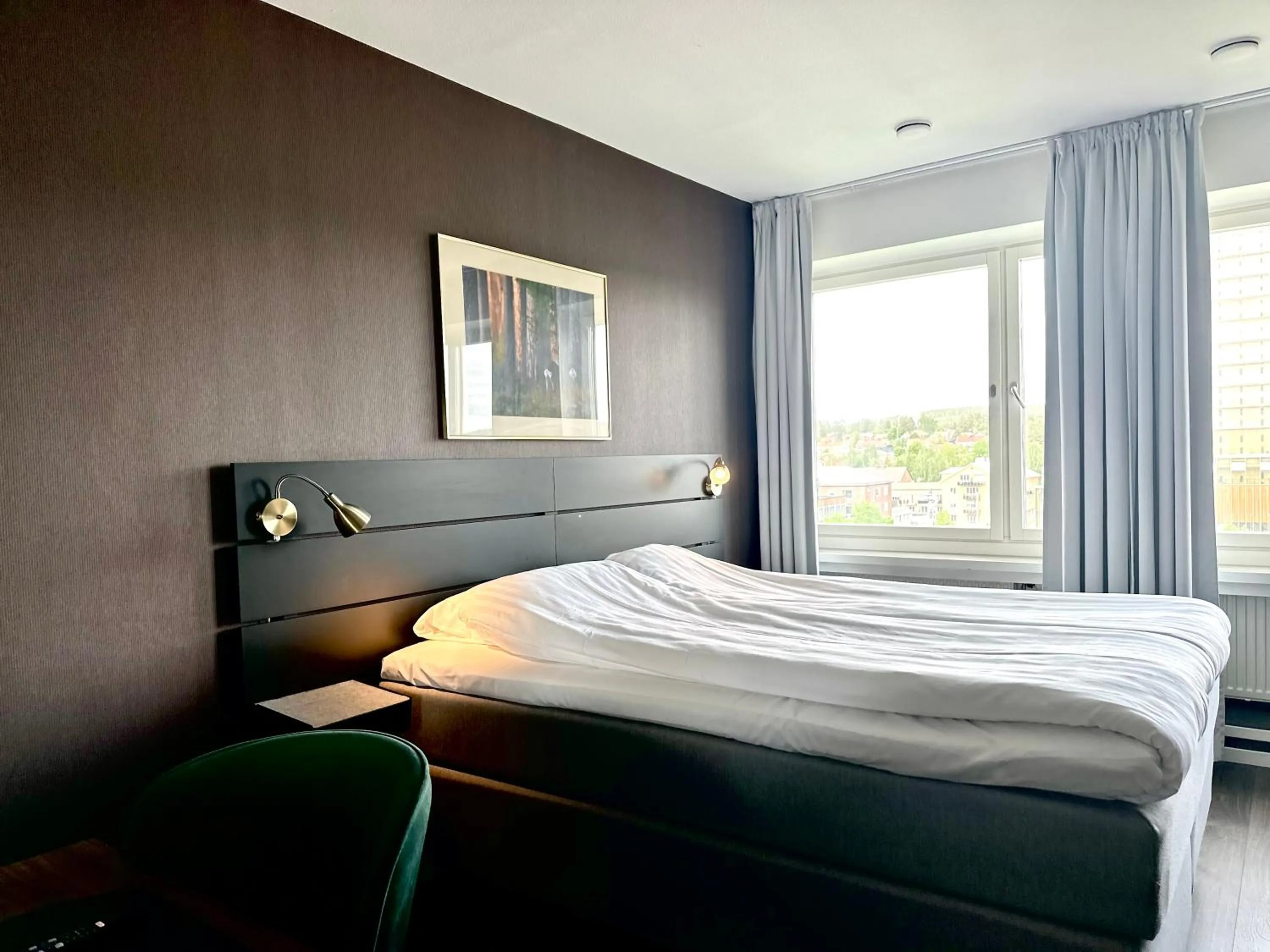 Bed in Hotel Victoria