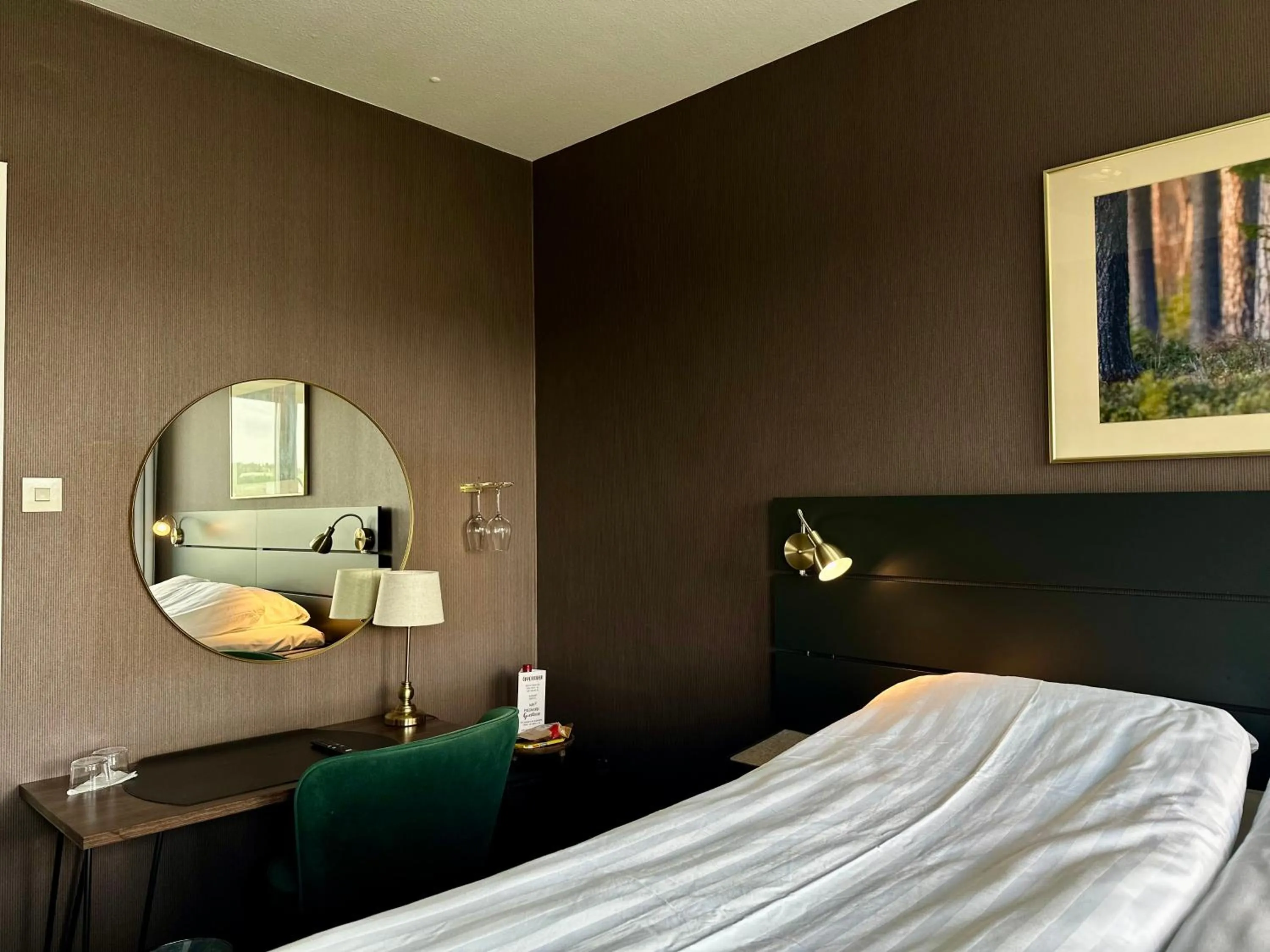 Bed in Hotel Victoria