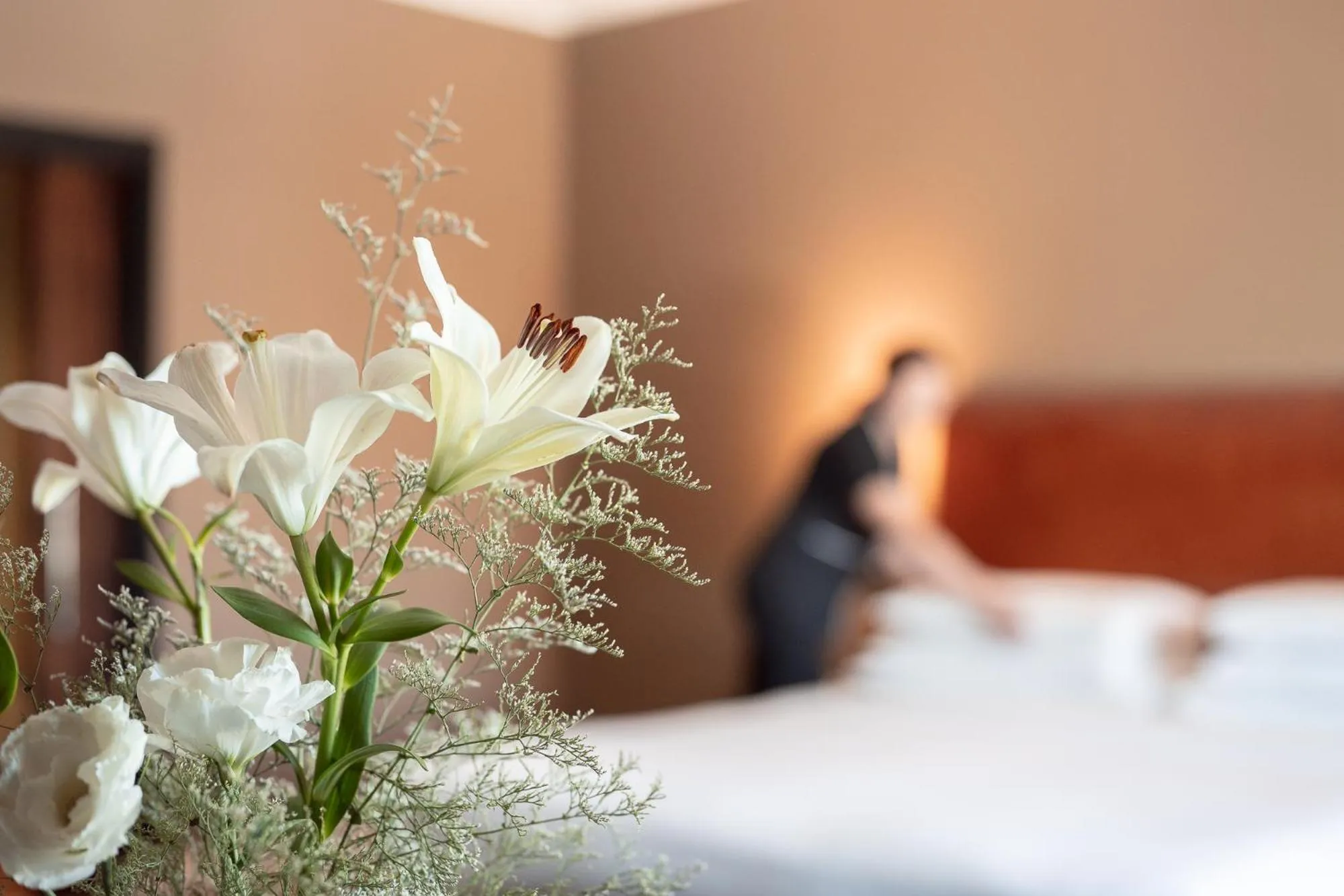 Bed in Park Hyatt Mendoza Hotel, Casino & Spa