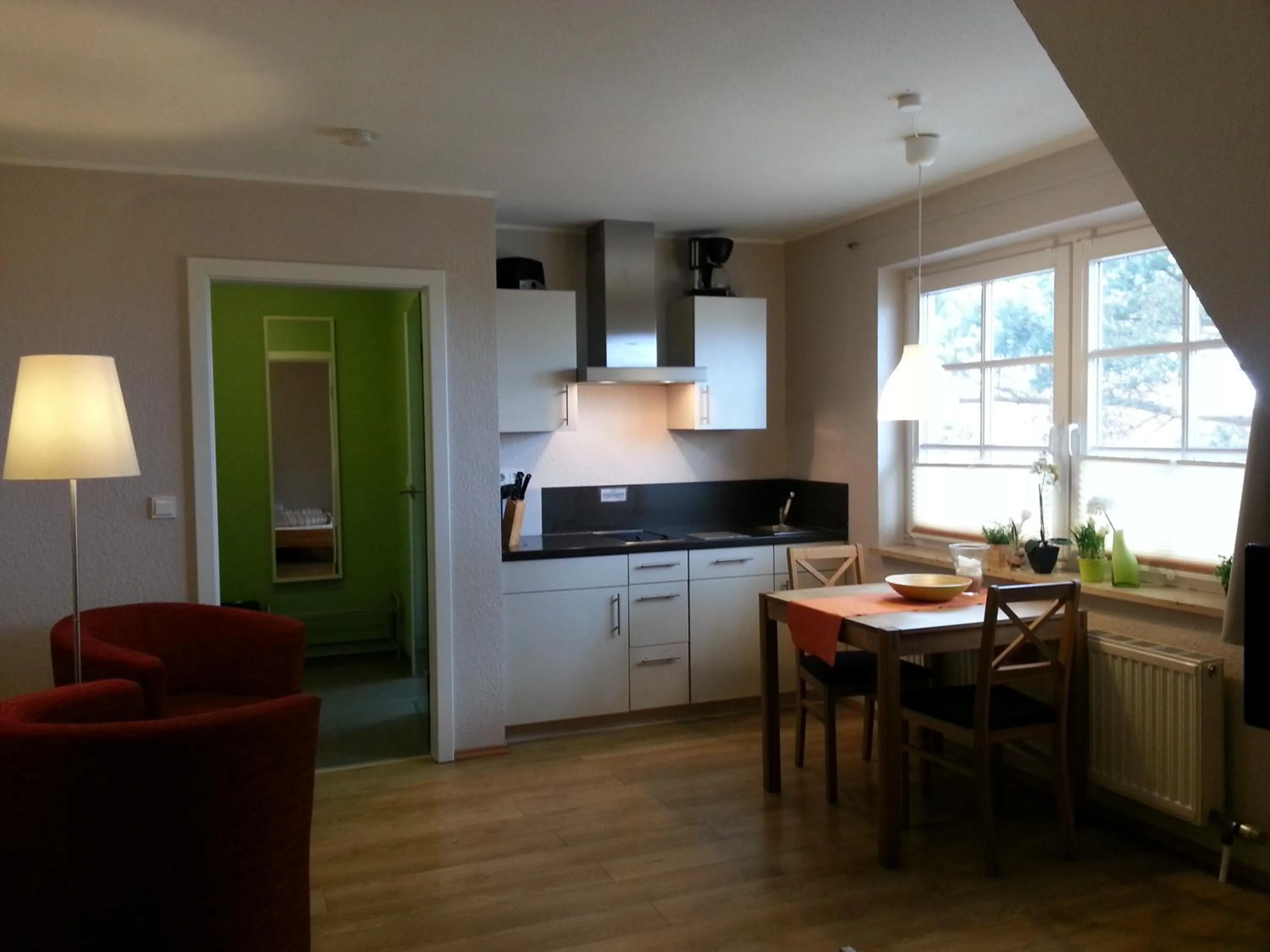 Dining area in Appartements Fischerhus