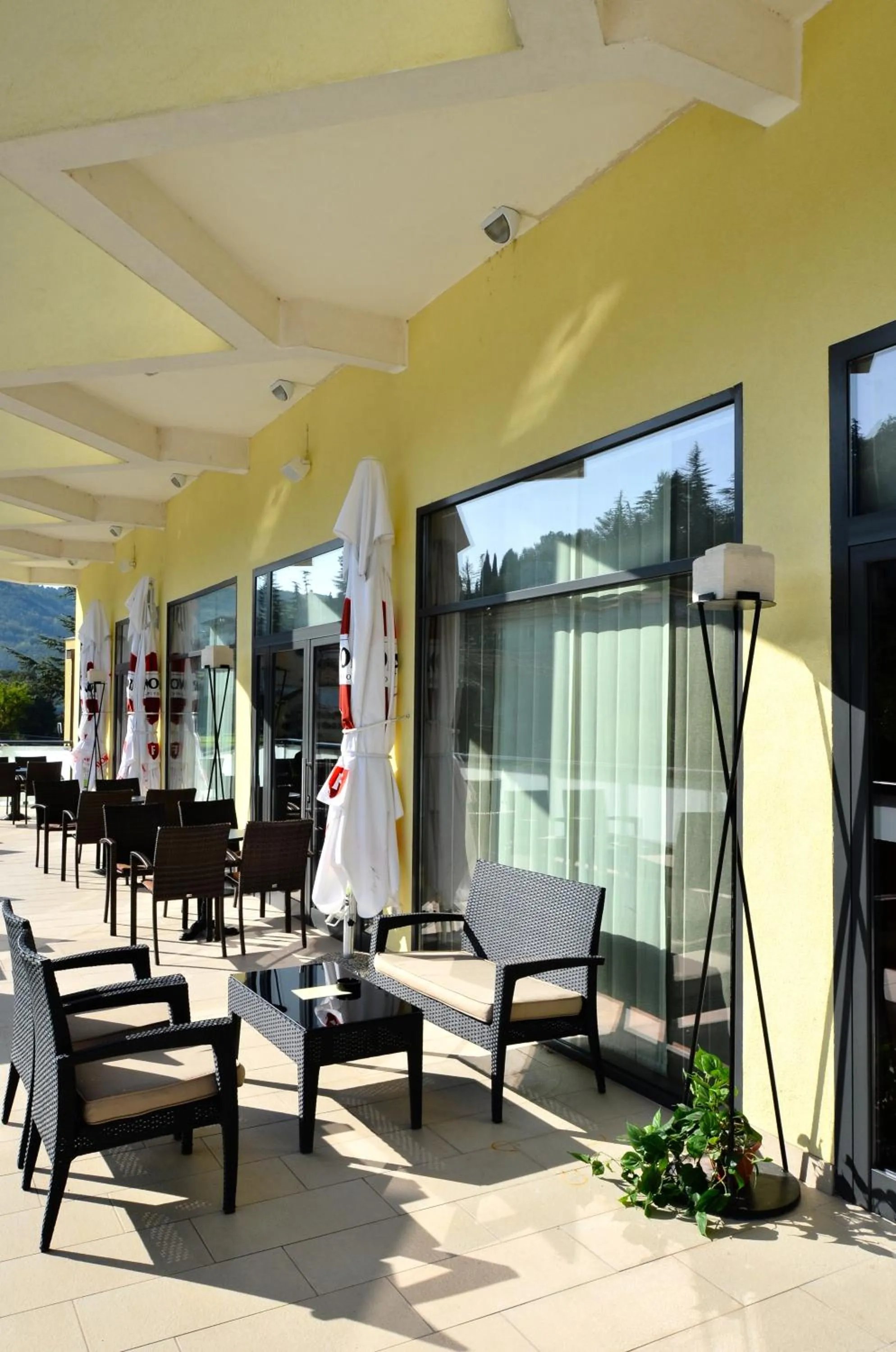 Balcony/Terrace in Hotel Fontana