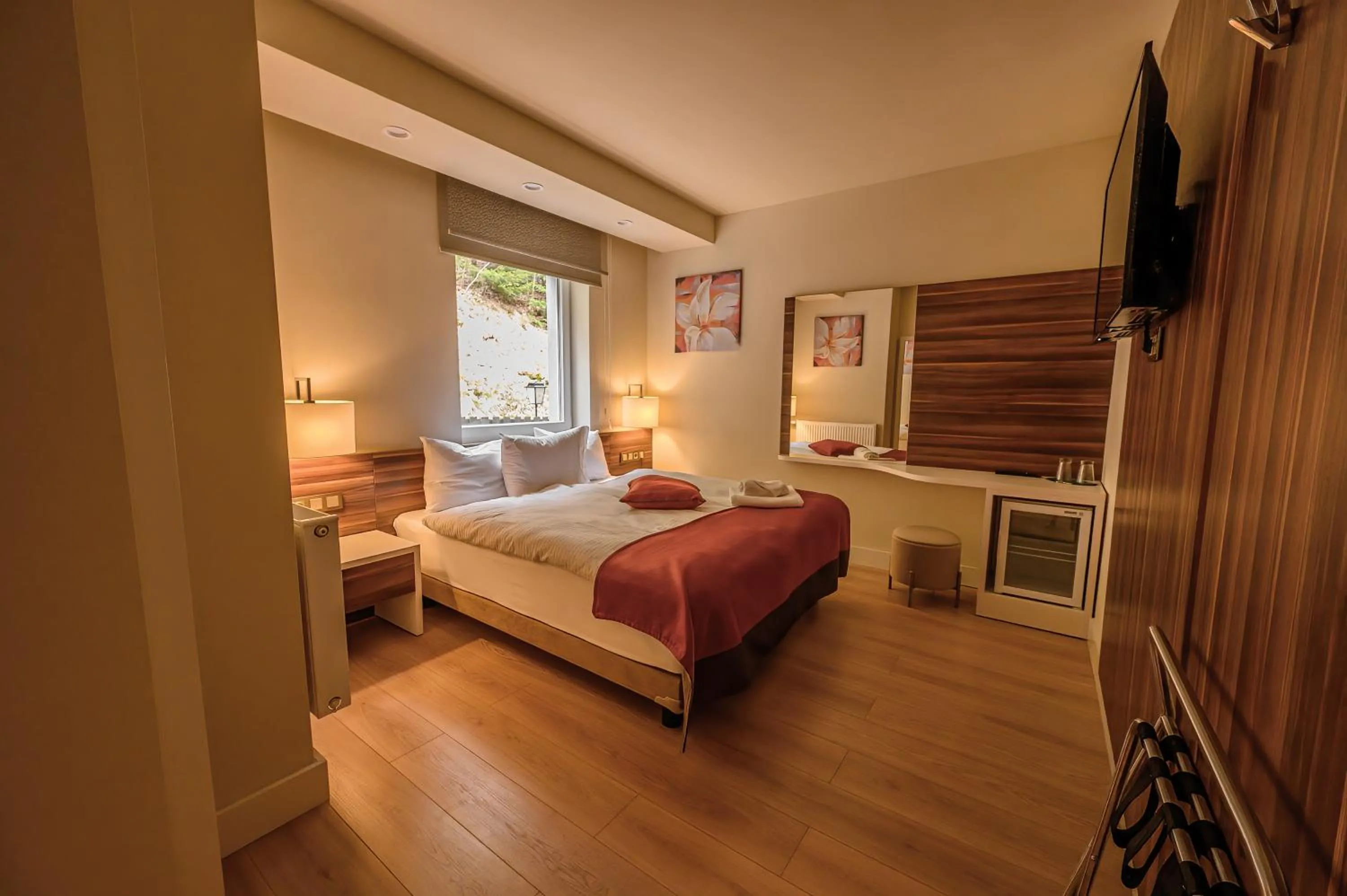 Bedroom, Bed in Hotel Schwarzbachtal Hideaway