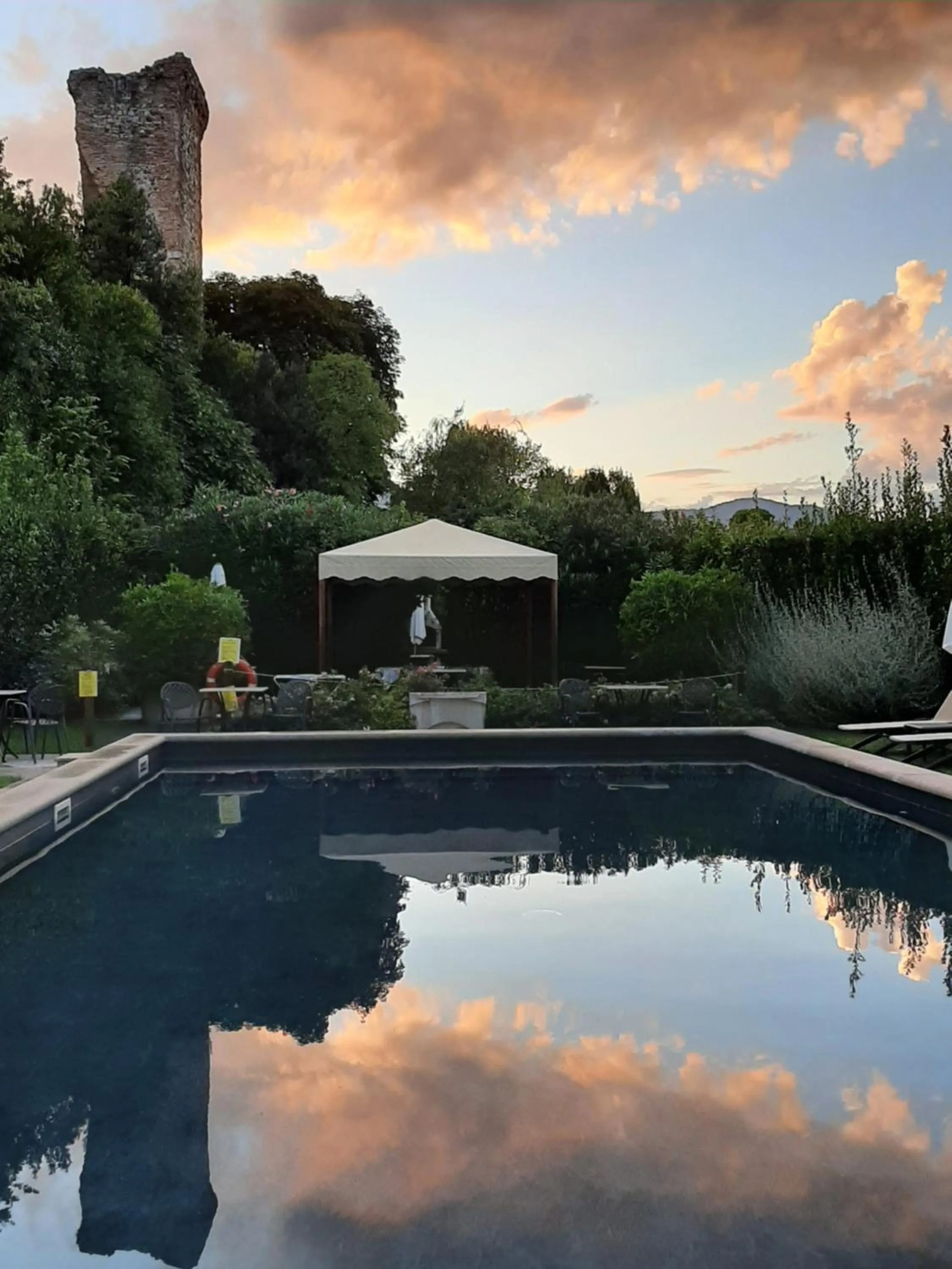Swimming pool in Residence Villa Antica Torre