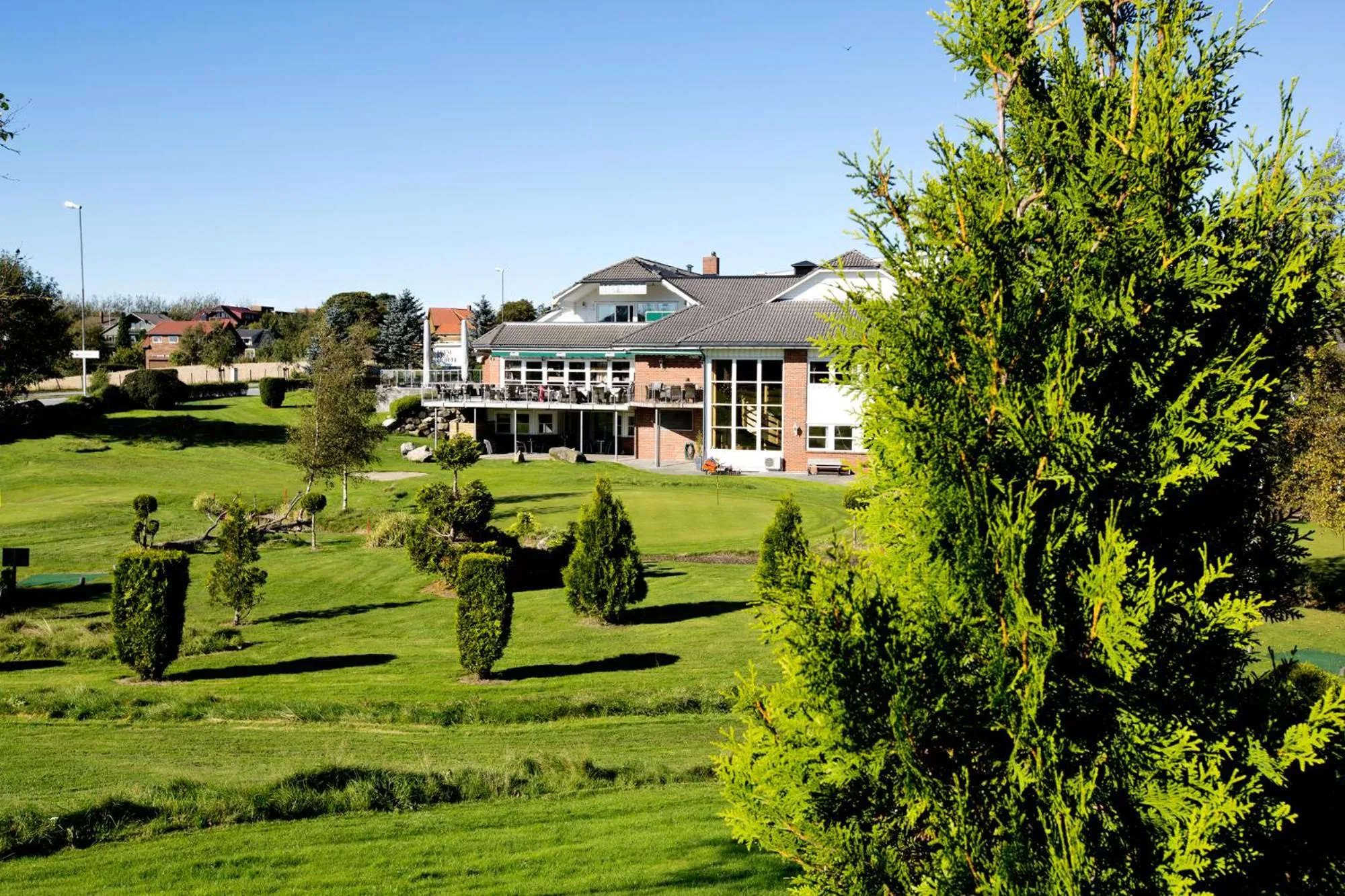 Garden in Bryne Hotell