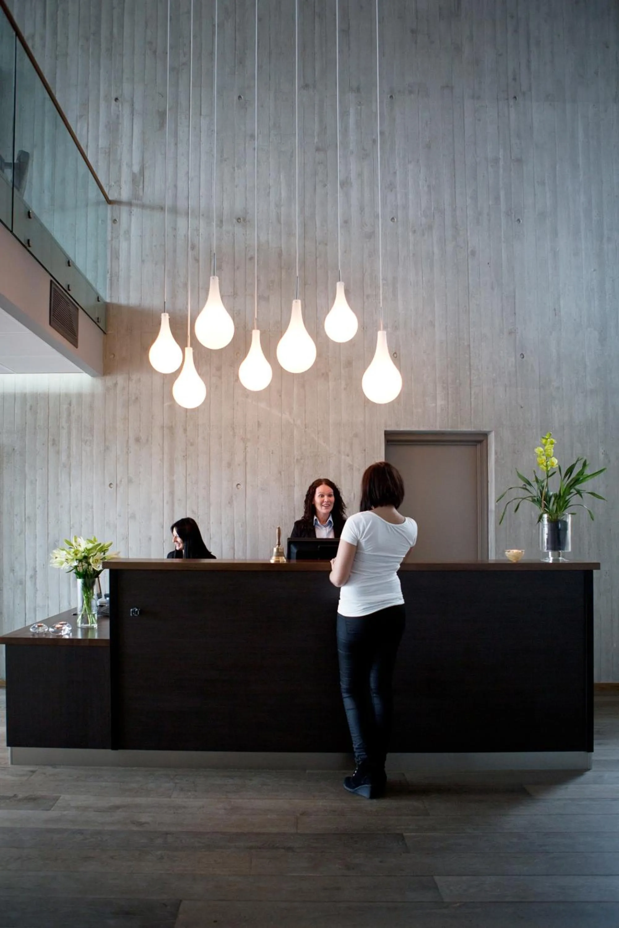 Lobby or reception in Bryne Hotell