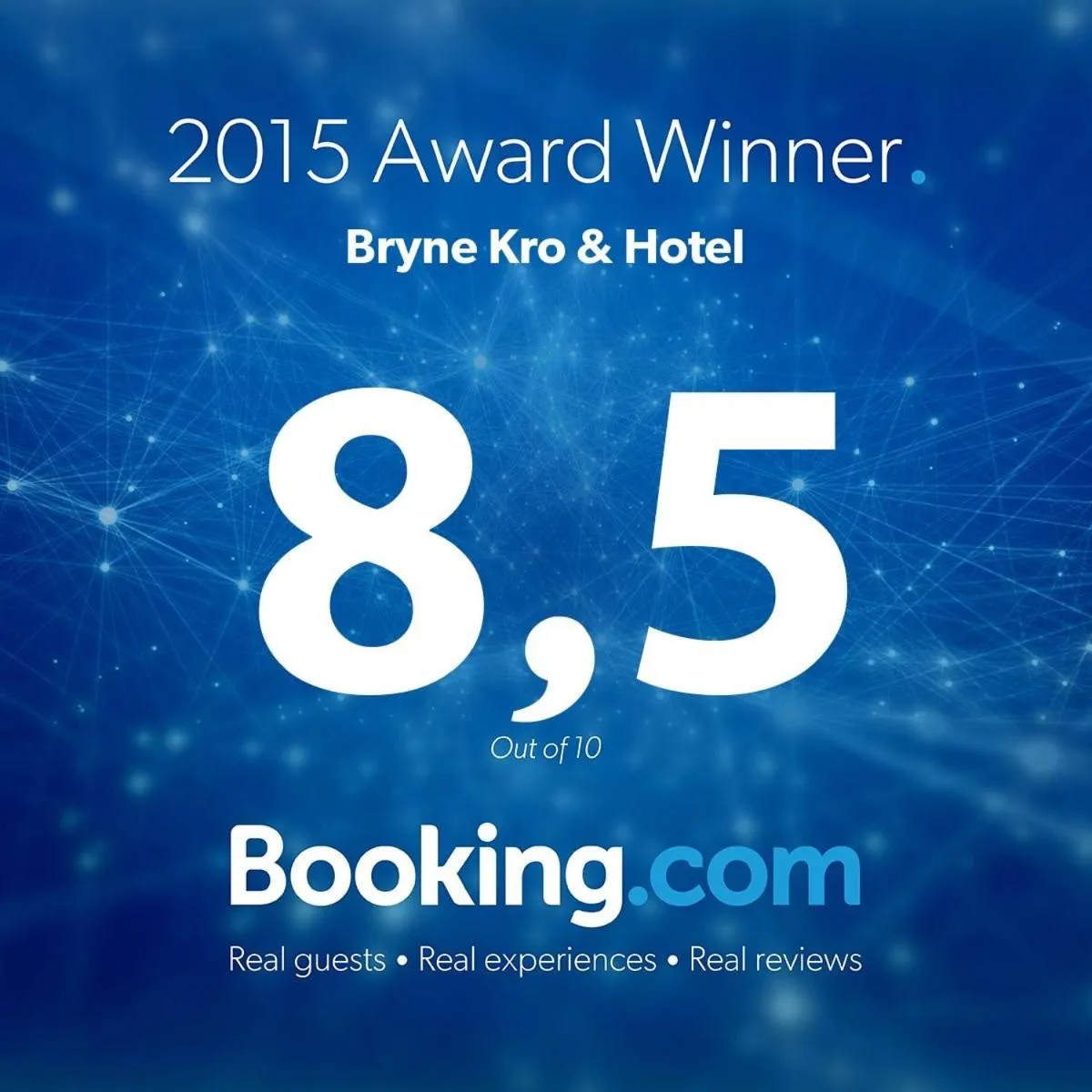 Certificate/Award in Bryne Hotell