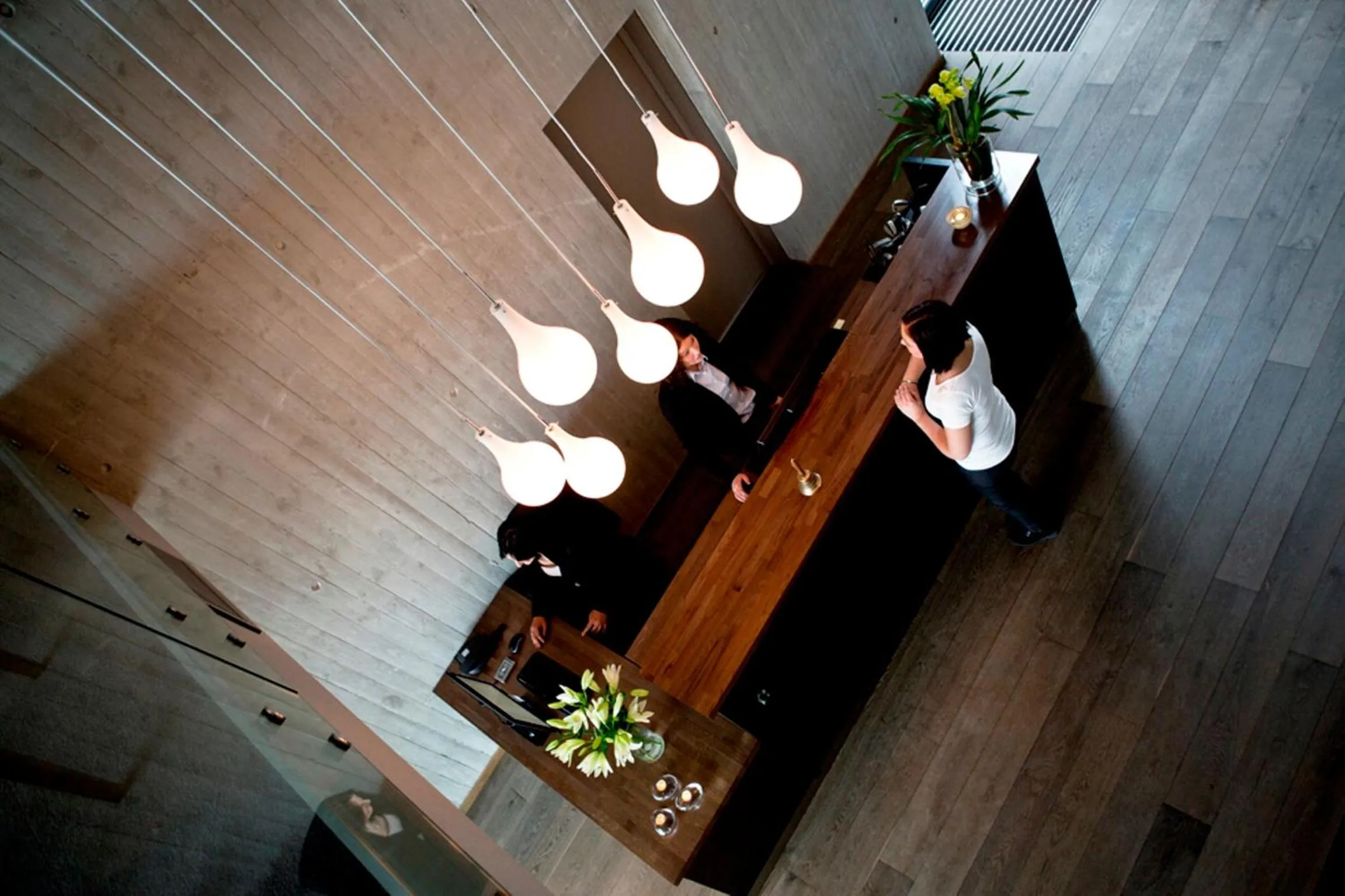 Lobby or reception in Bryne Hotell