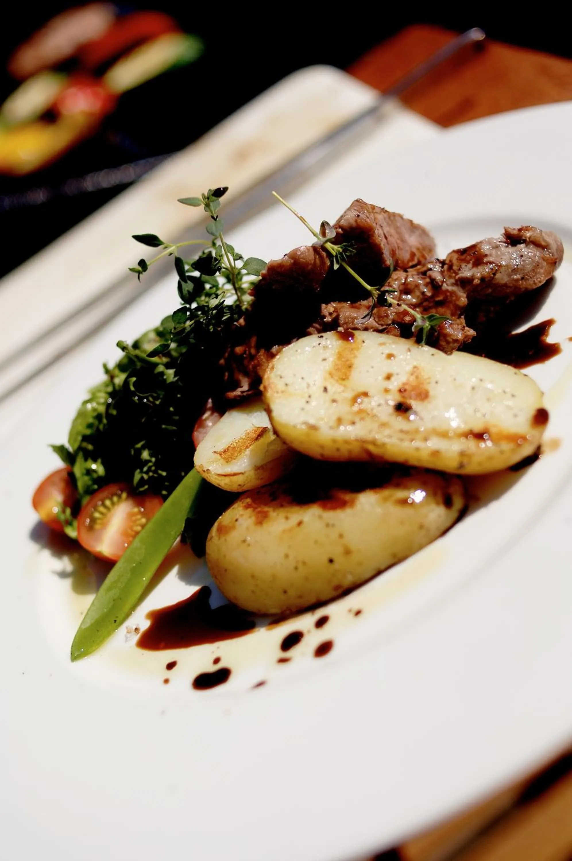 Food close-up in Bryne Hotell