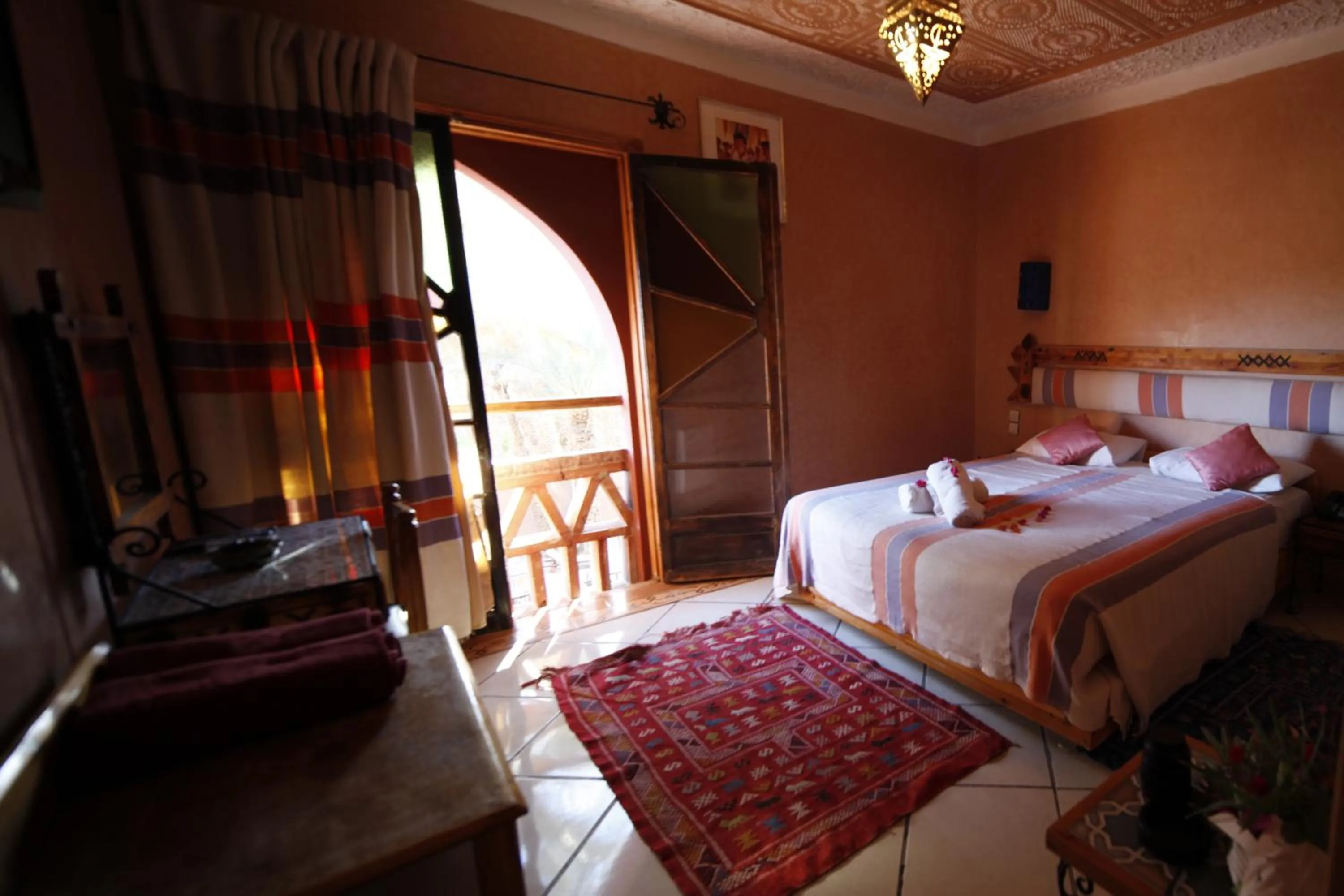 Bedroom, Bed in Fibule Du Draa Kasbah D'hôtes
