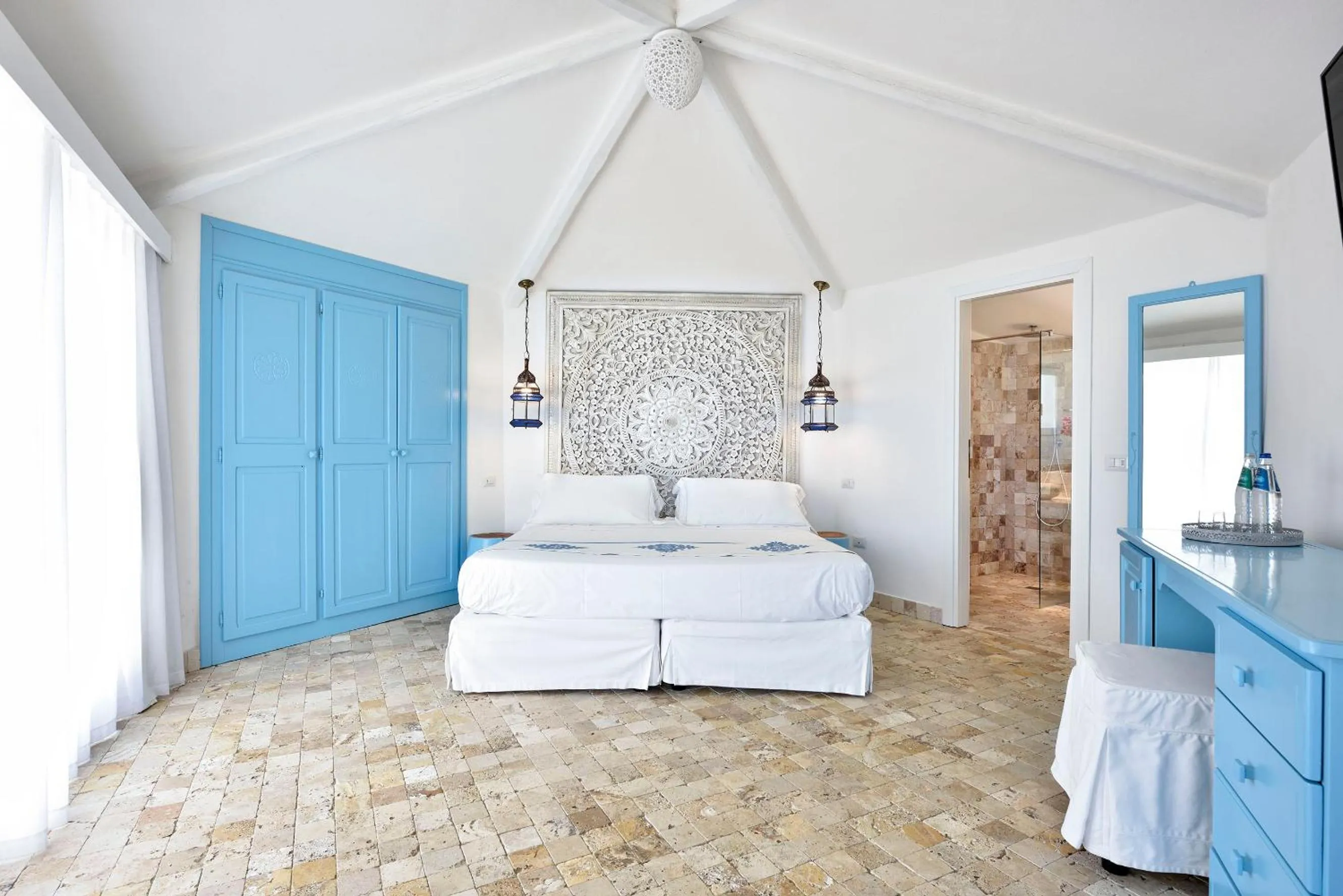 Bedroom, Bed in Arbatax Park Resort - Dune