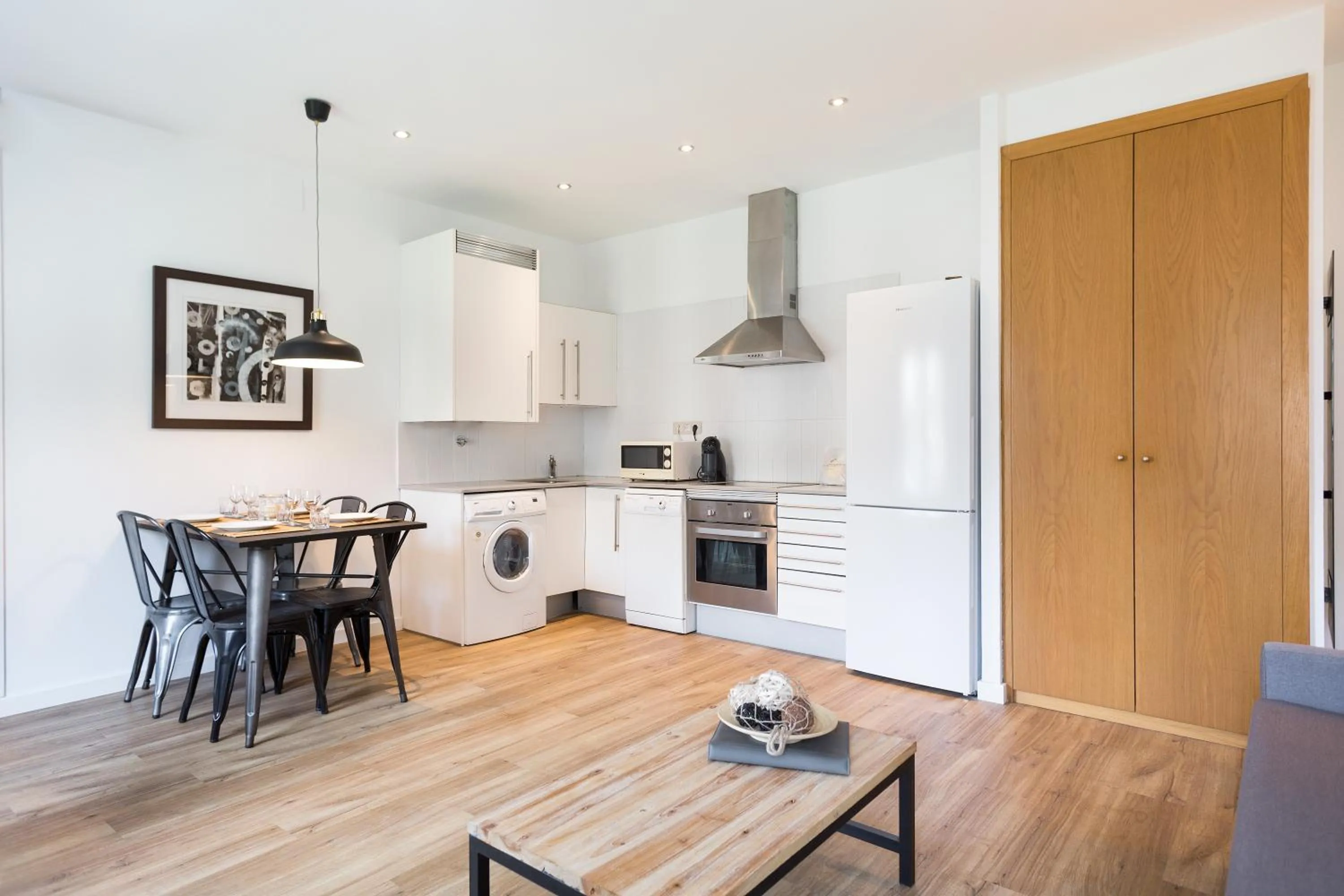 Kitchen or kitchenette in Amister Apartments