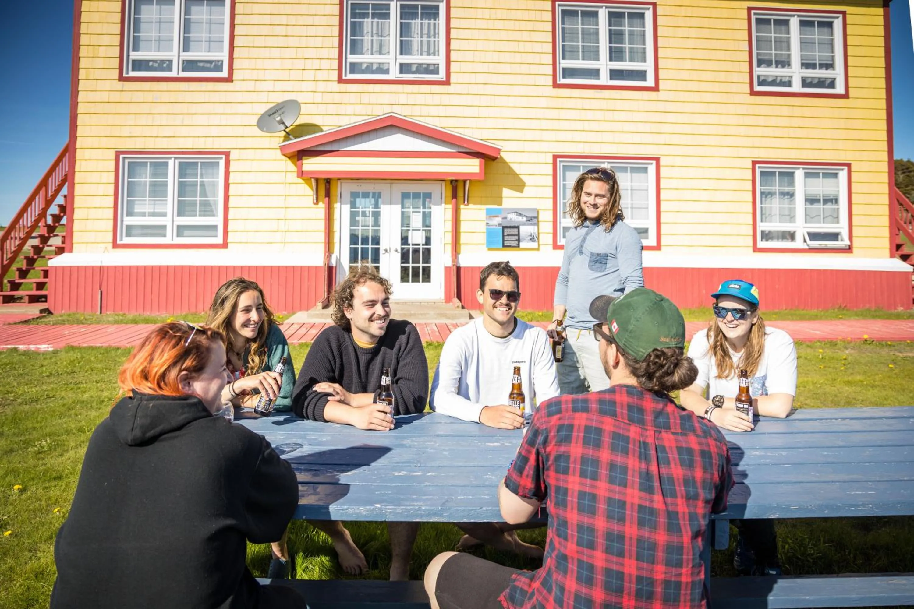 Patio in Auberge de Gros-Cap