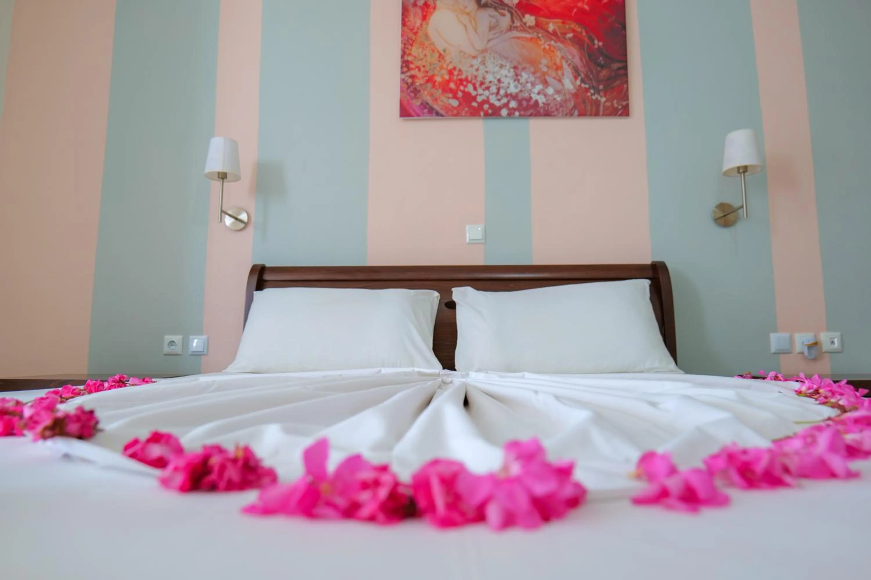 Bedroom, Bed in Hotel Chris