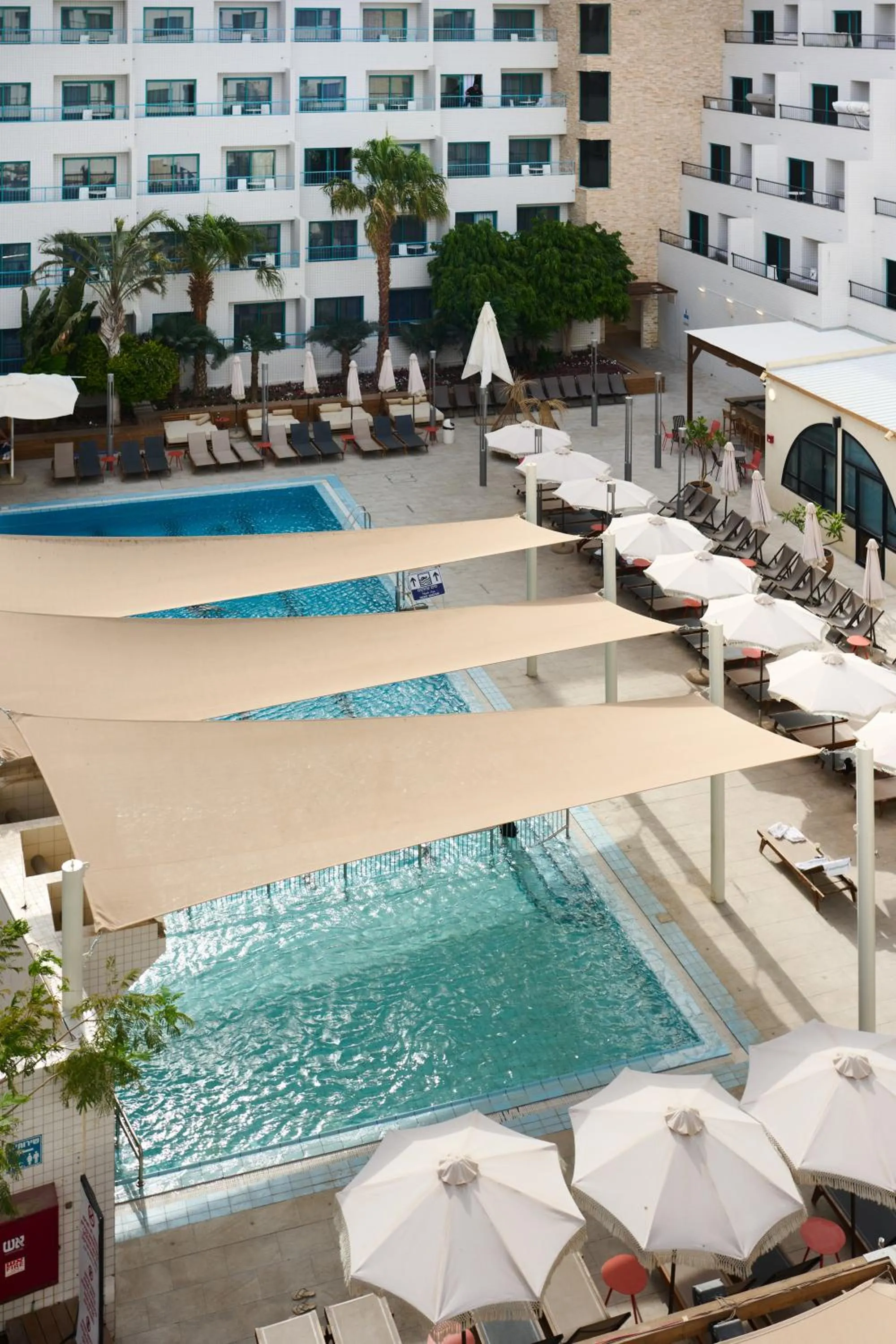 Pool view in Neve Eilat Hotel By Atlas Hotels