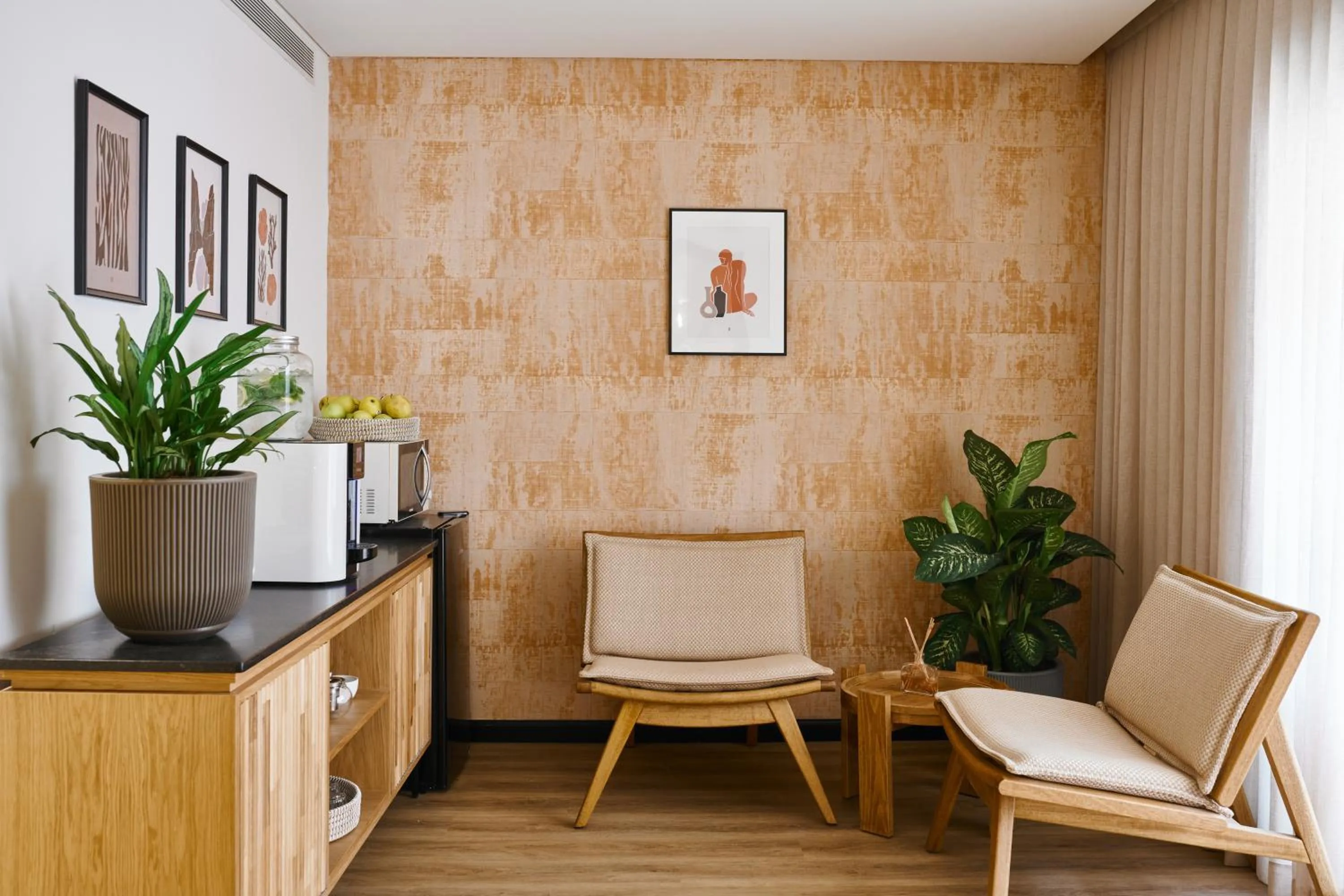 Seating area in Neve Eilat Hotel By Atlas Hotels