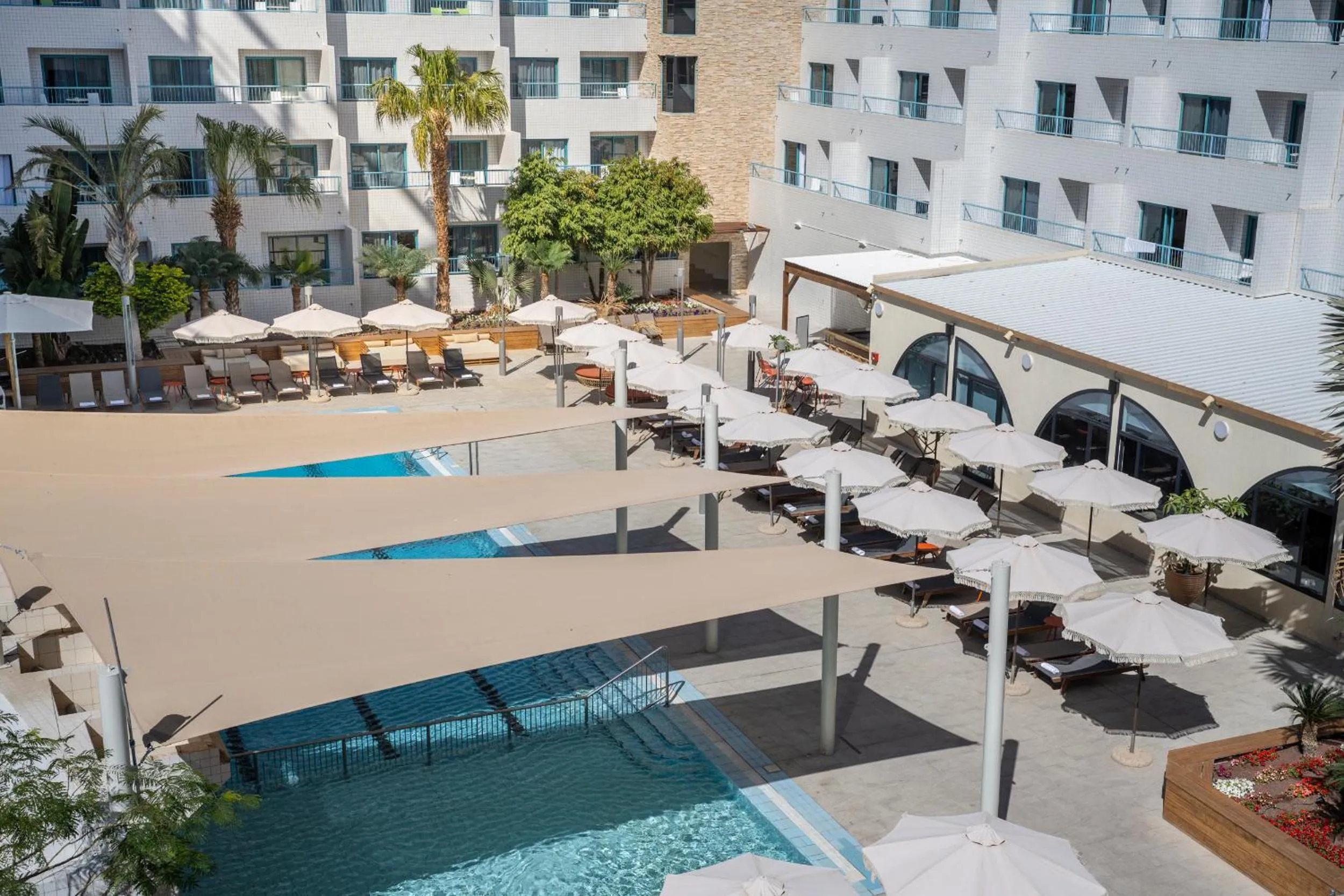 Pool view in Neve Eilat Hotel By Atlas Hotels