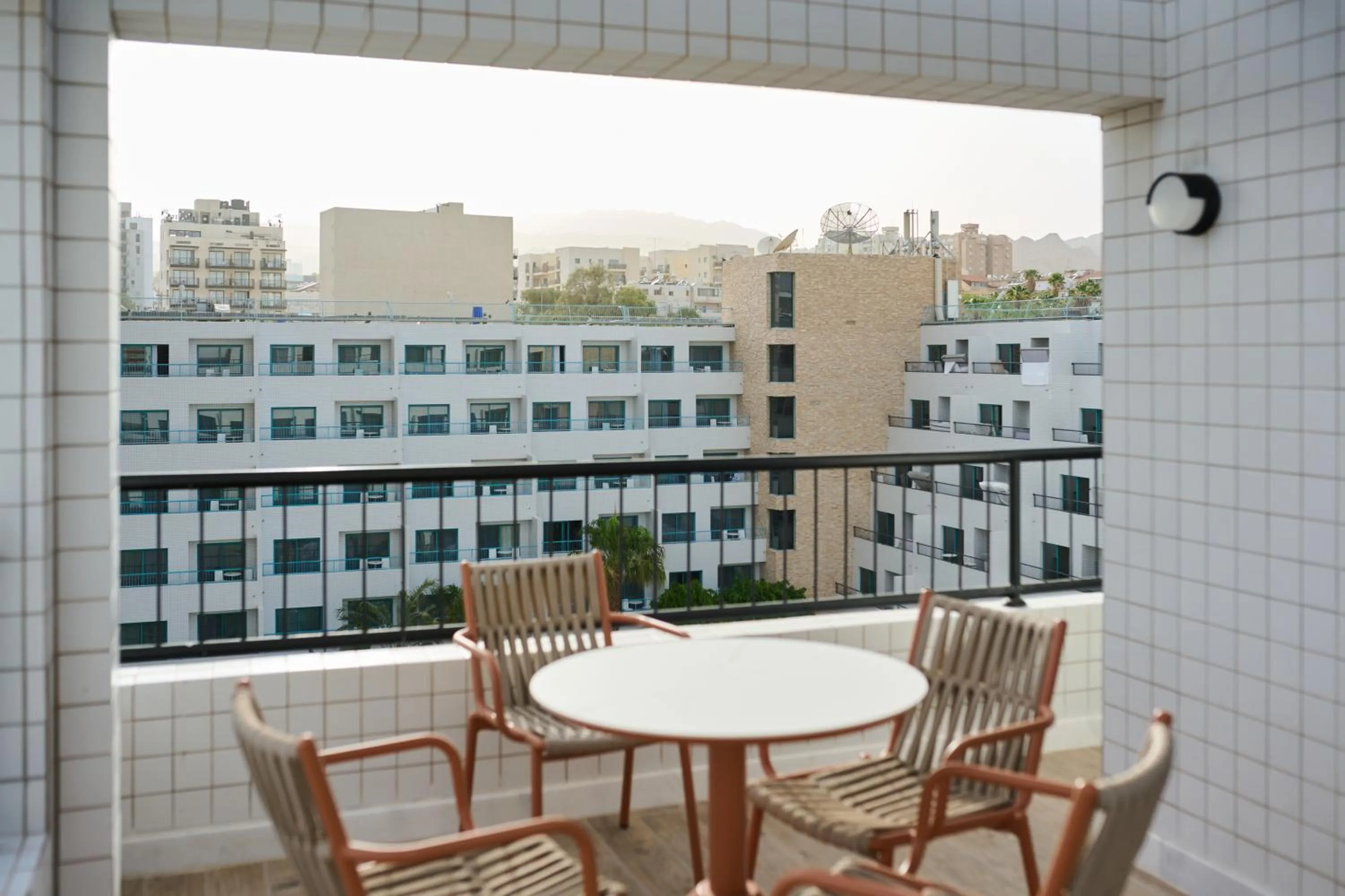 Balcony/Terrace in Neve Eilat Hotel By Atlas Hotels