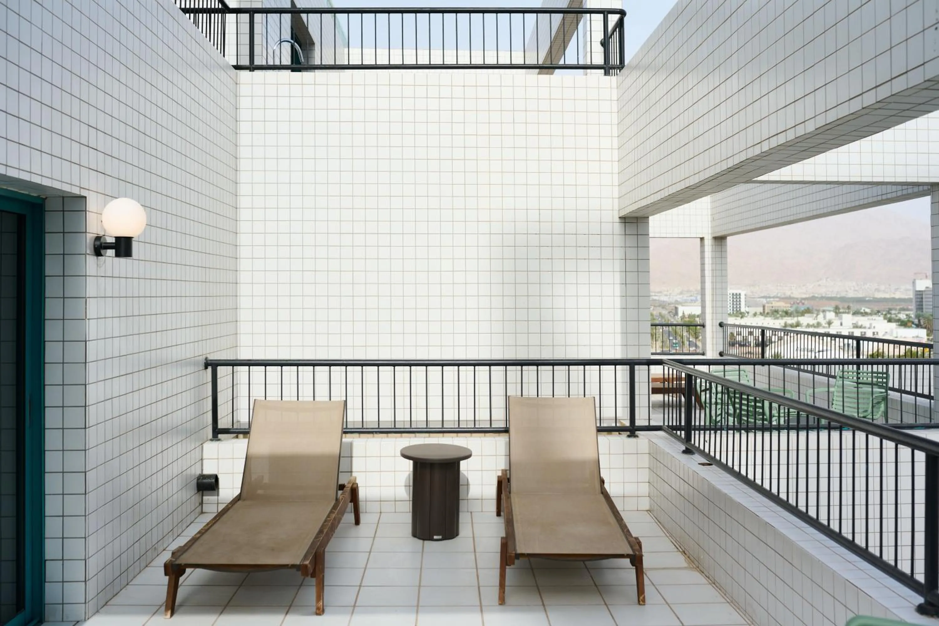 Balcony/Terrace in Neve Eilat Hotel By Atlas Hotels