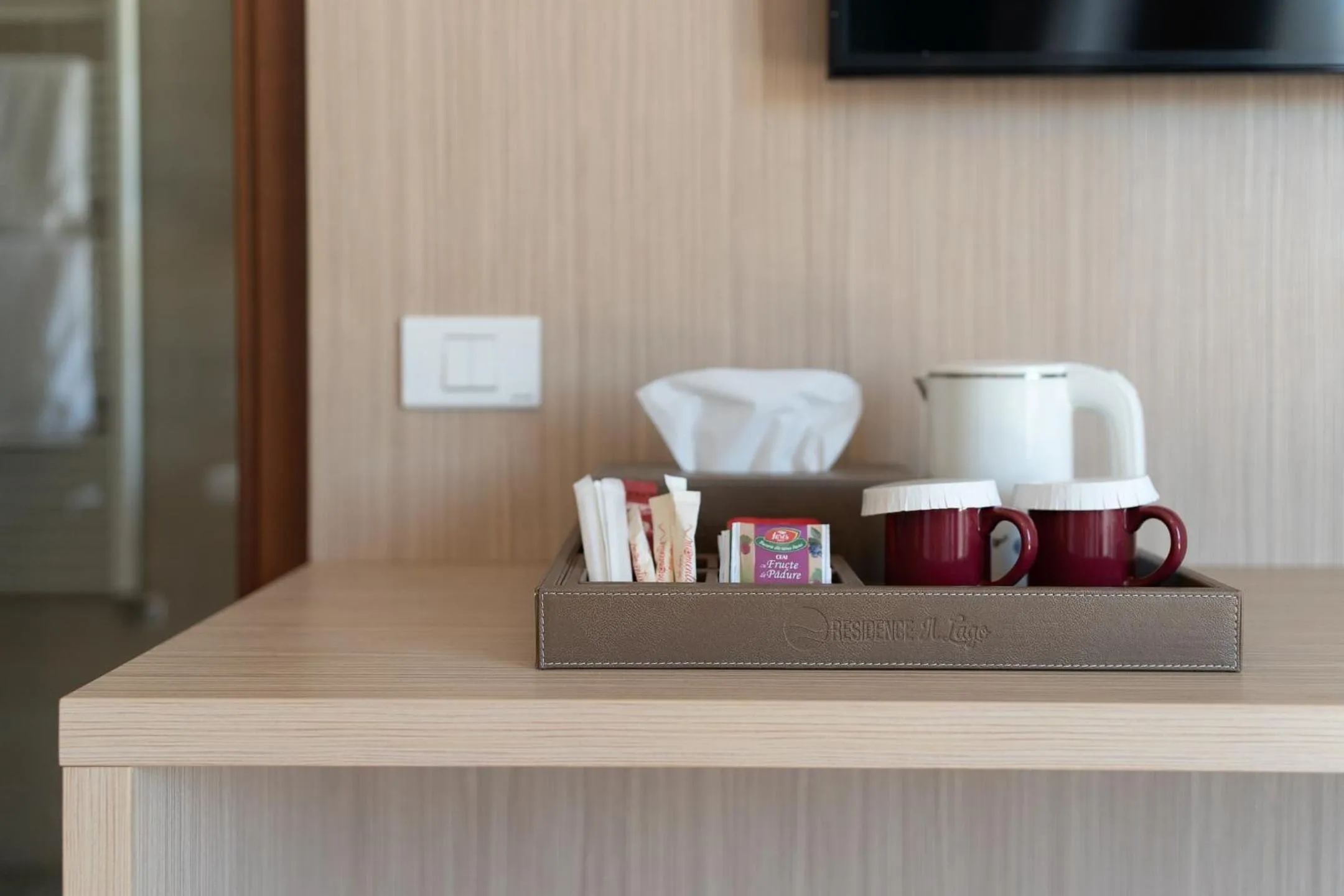 Coffee/tea facilities in Residence iL Lago