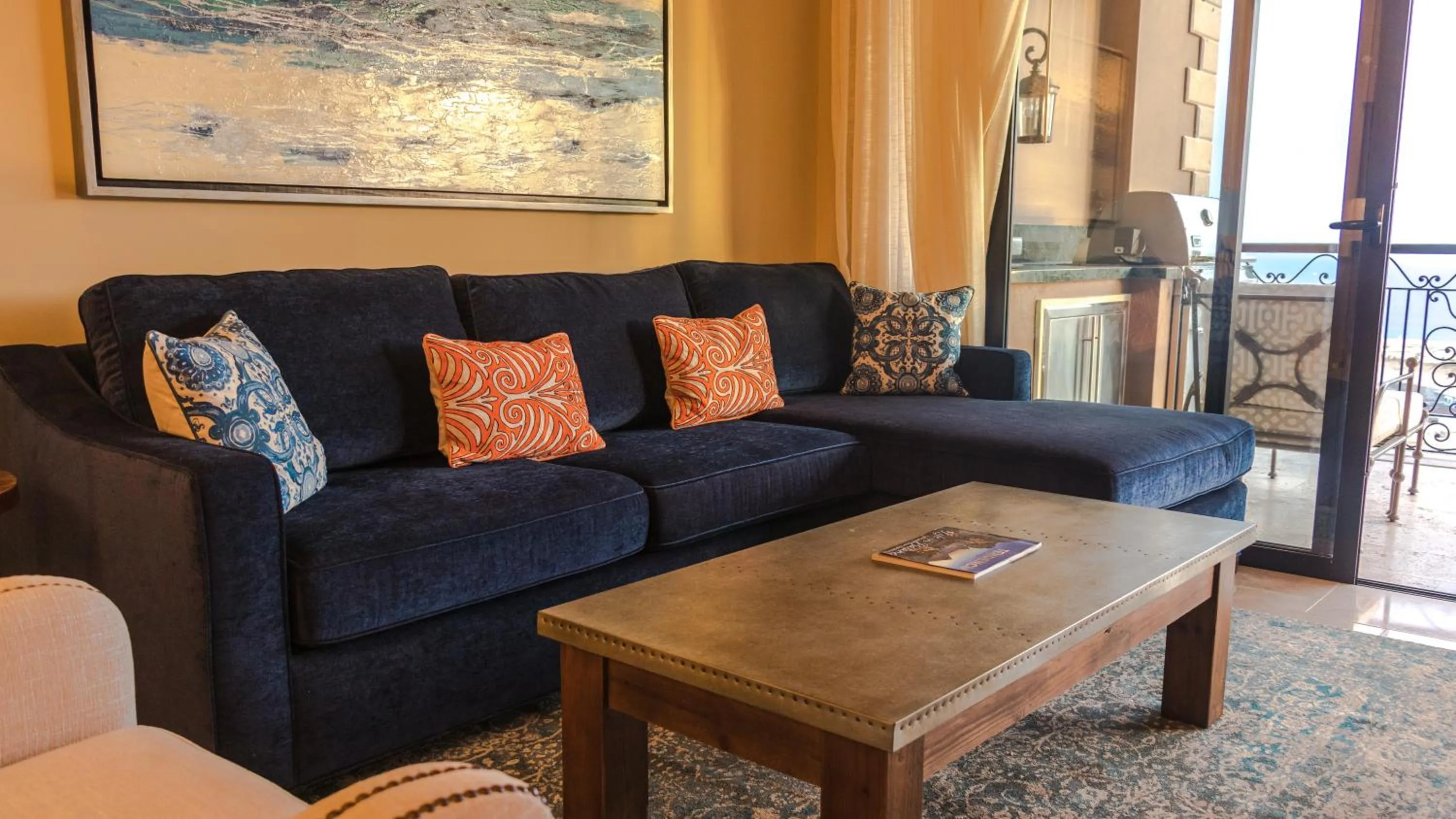 Living room in Quivira Los Cabos Condos and Homes -Vacation Rentals