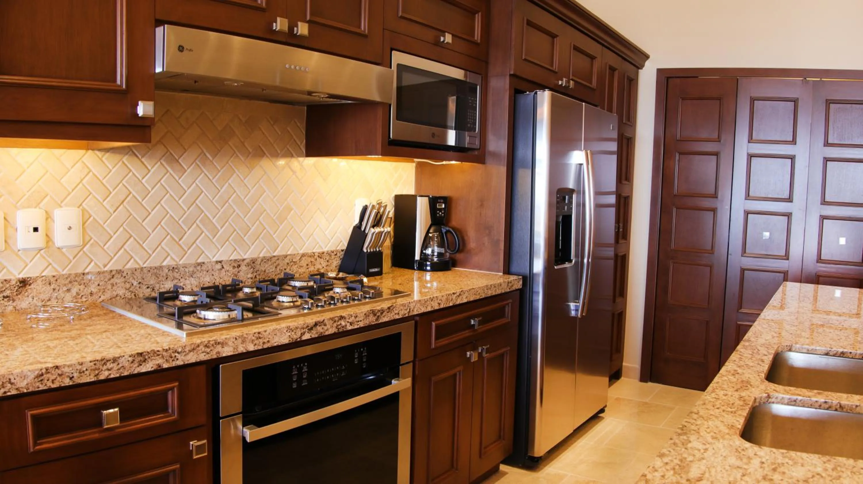Kitchen or kitchenette in Quivira Los Cabos Condos and Homes -Vacation Rentals