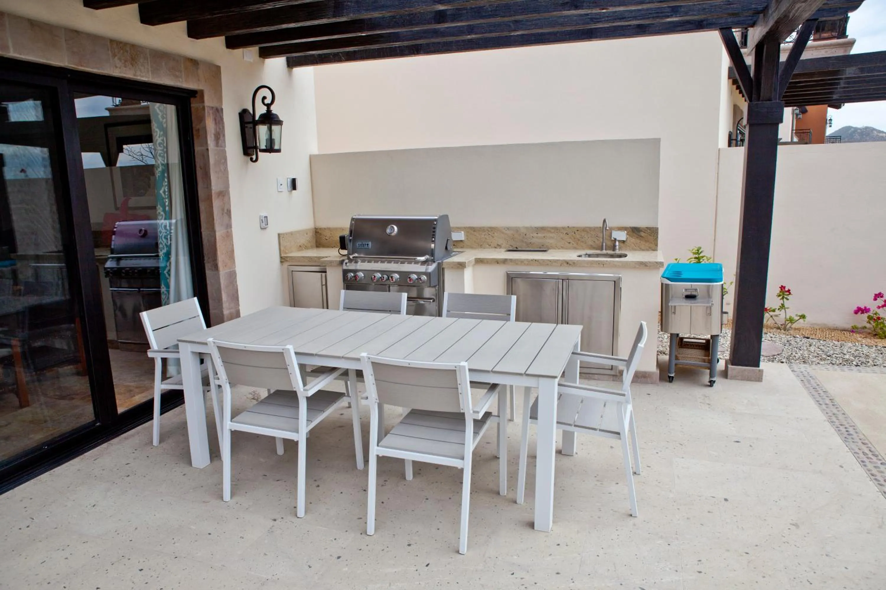 BBQ facilities in Quivira Los Cabos Condos and Homes -Vacation Rentals