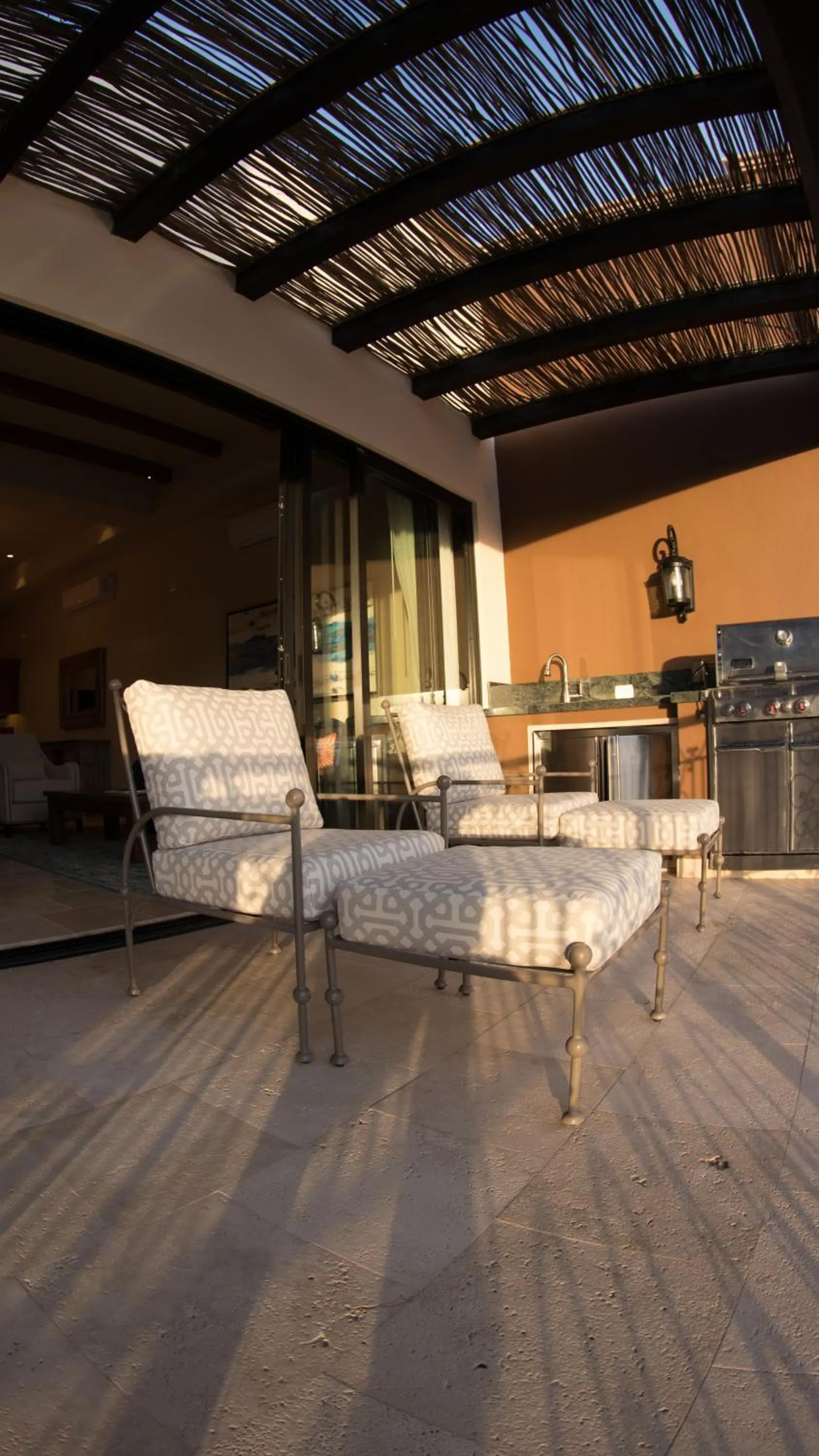 Patio in Quivira Los Cabos Condos and Homes -Vacation Rentals