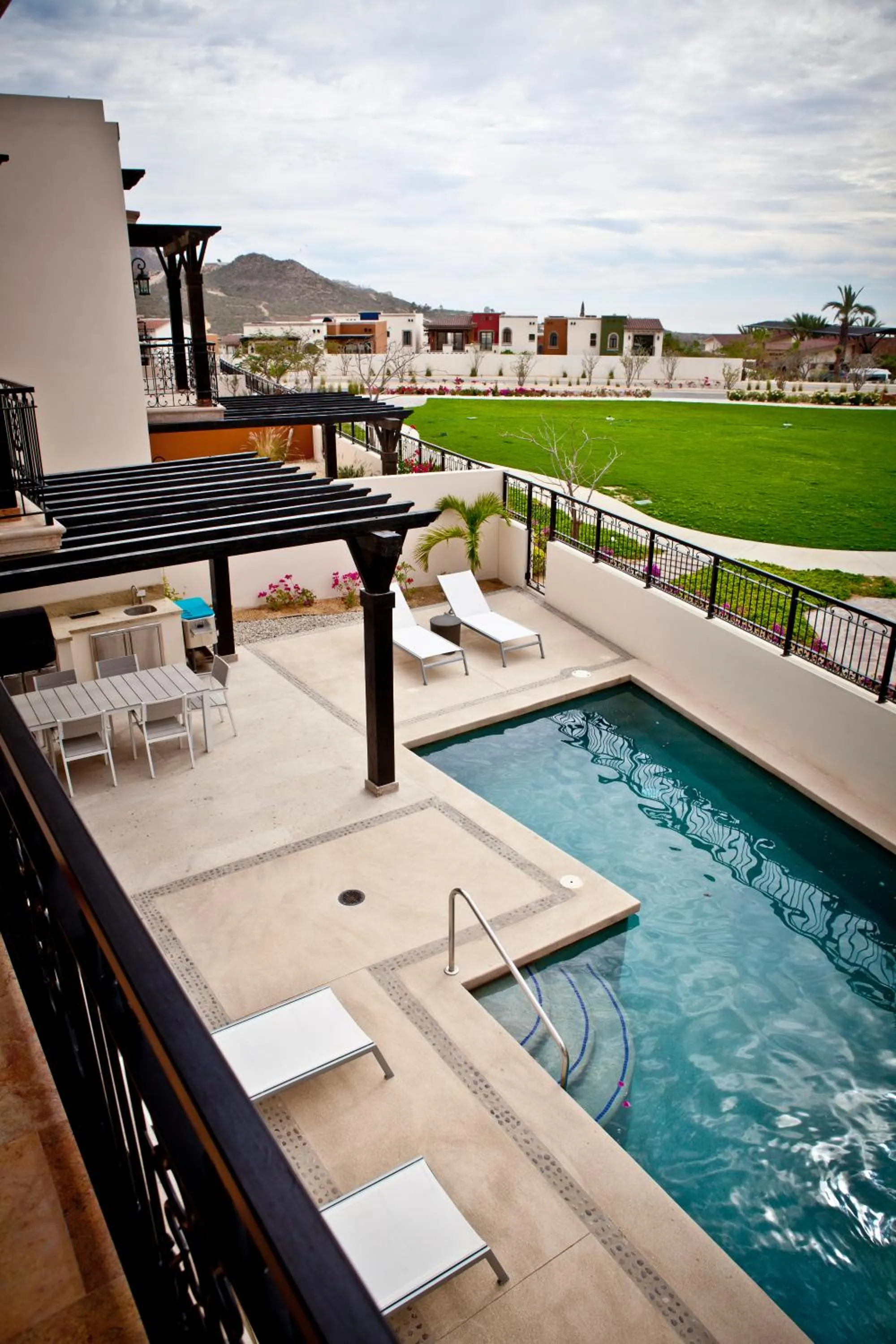 Patio in Quivira Los Cabos Condos and Homes -Vacation Rentals