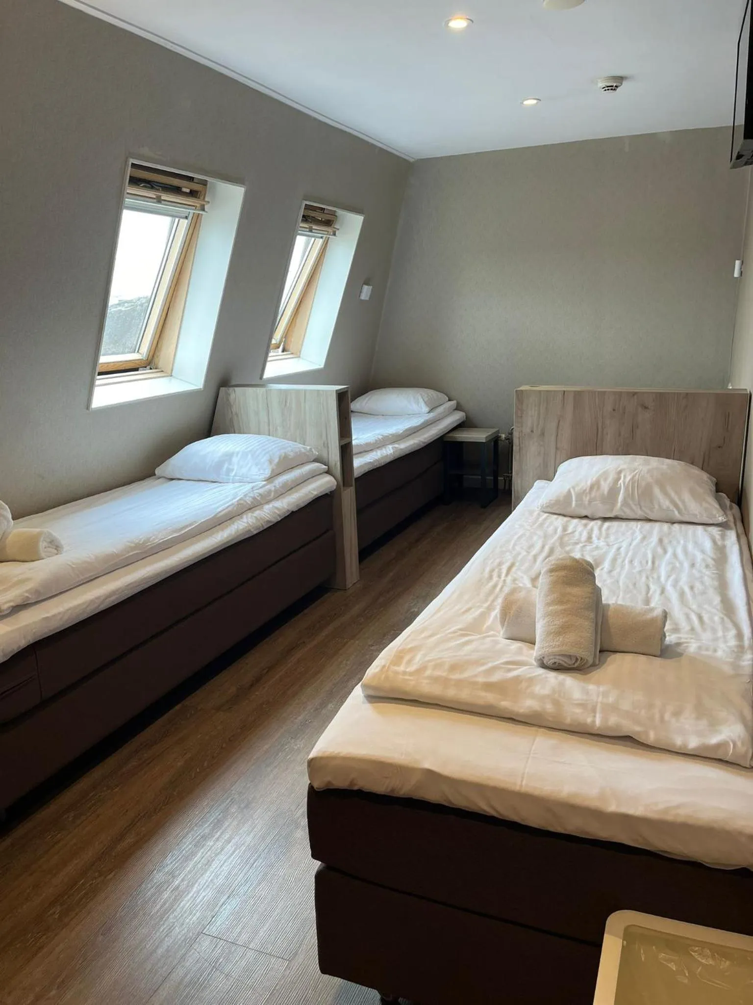 Bed in Amsterdam Downtown Hotel