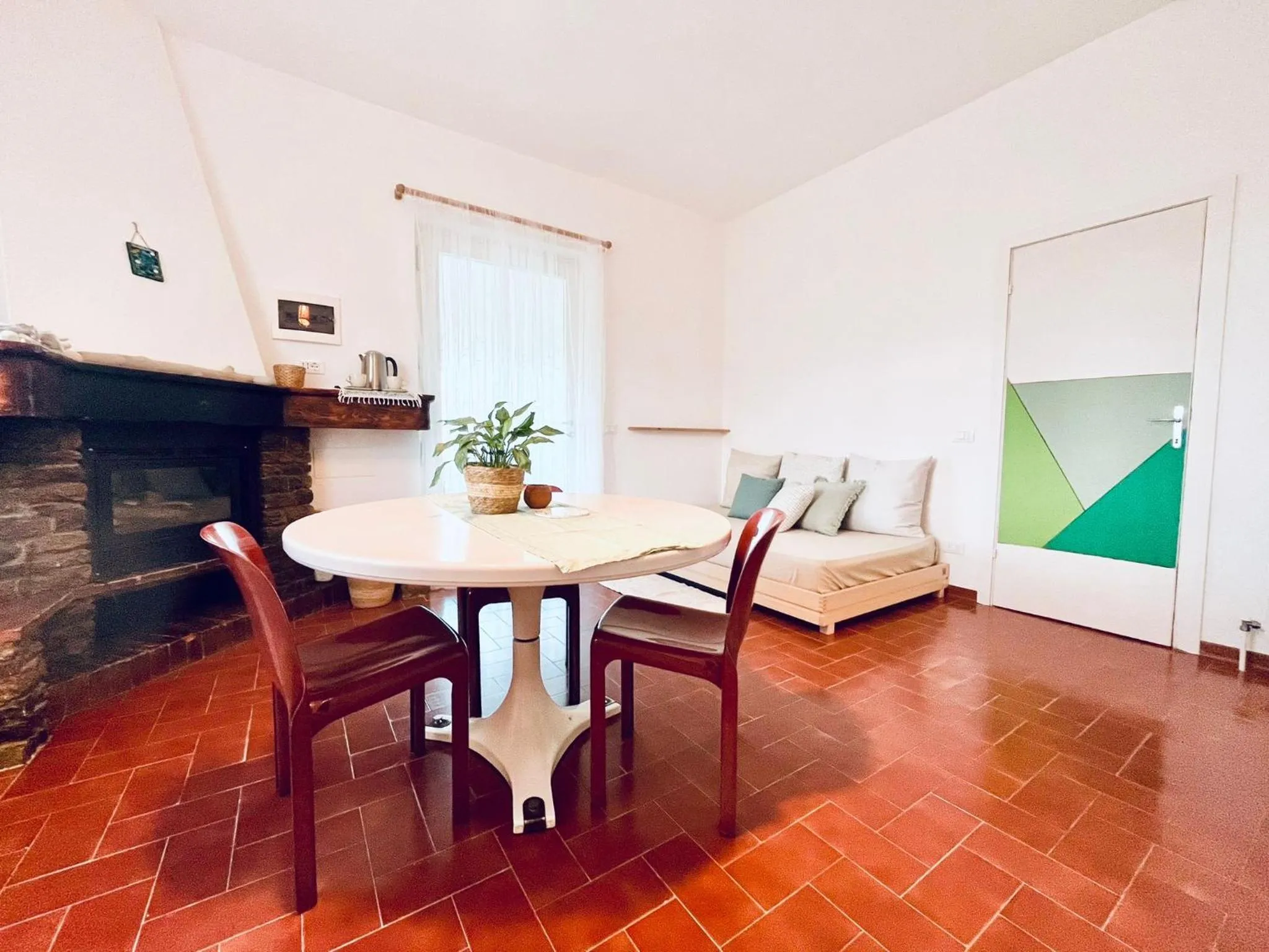 Living room in La Collina sul Mare