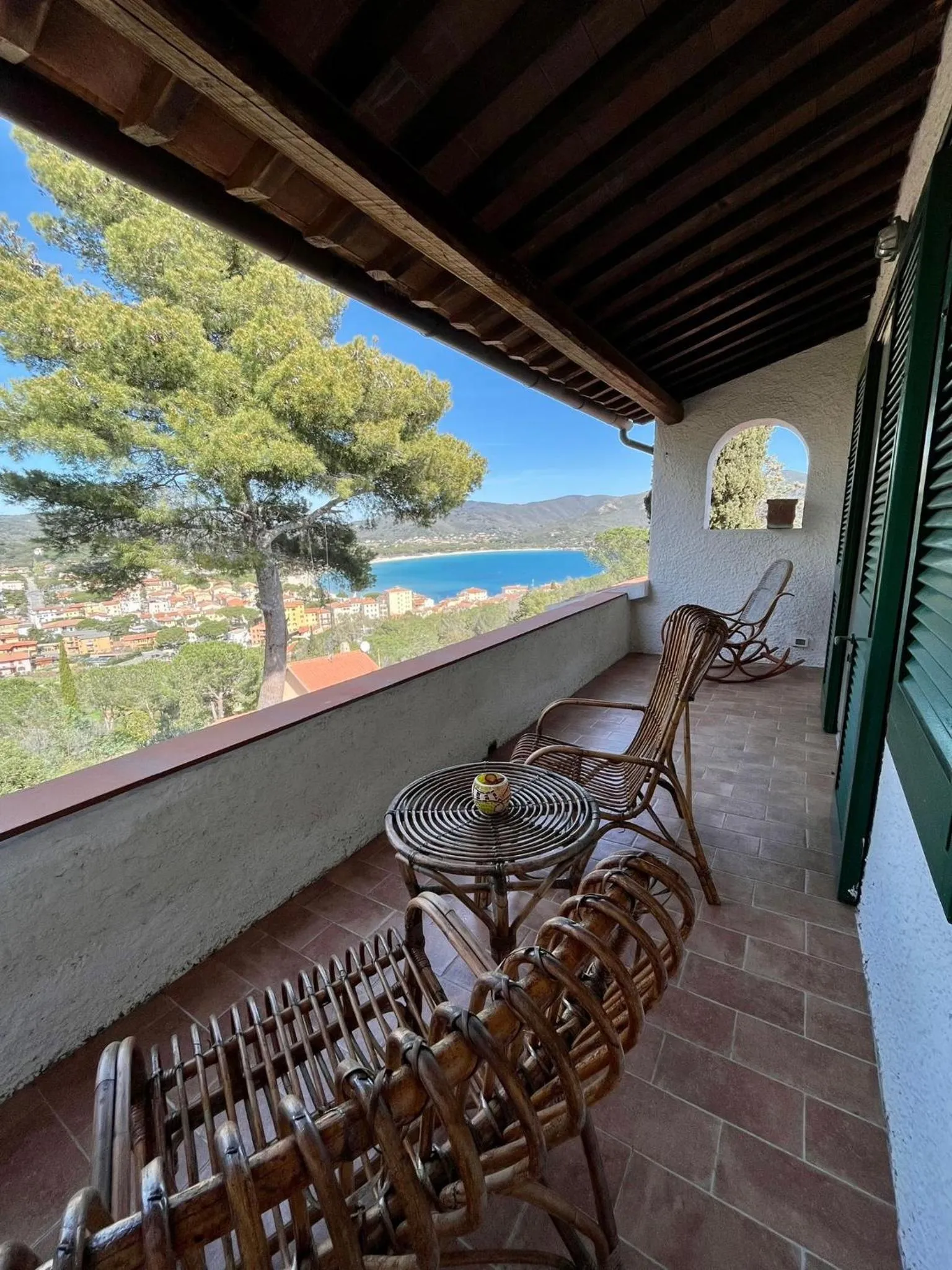 View (from property/room) in La Collina sul Mare