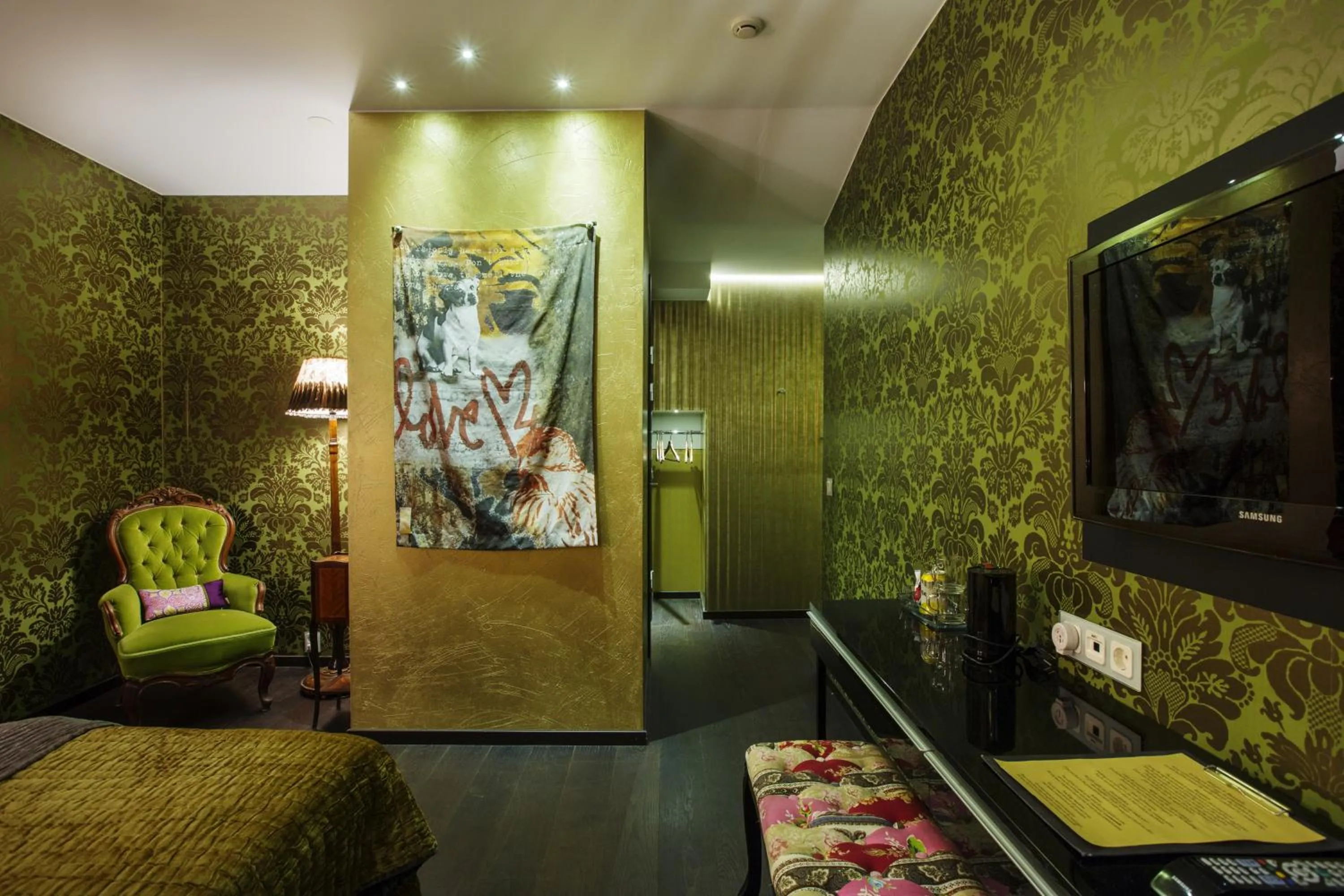 Bedroom in Skanstulls Boutique Hostel