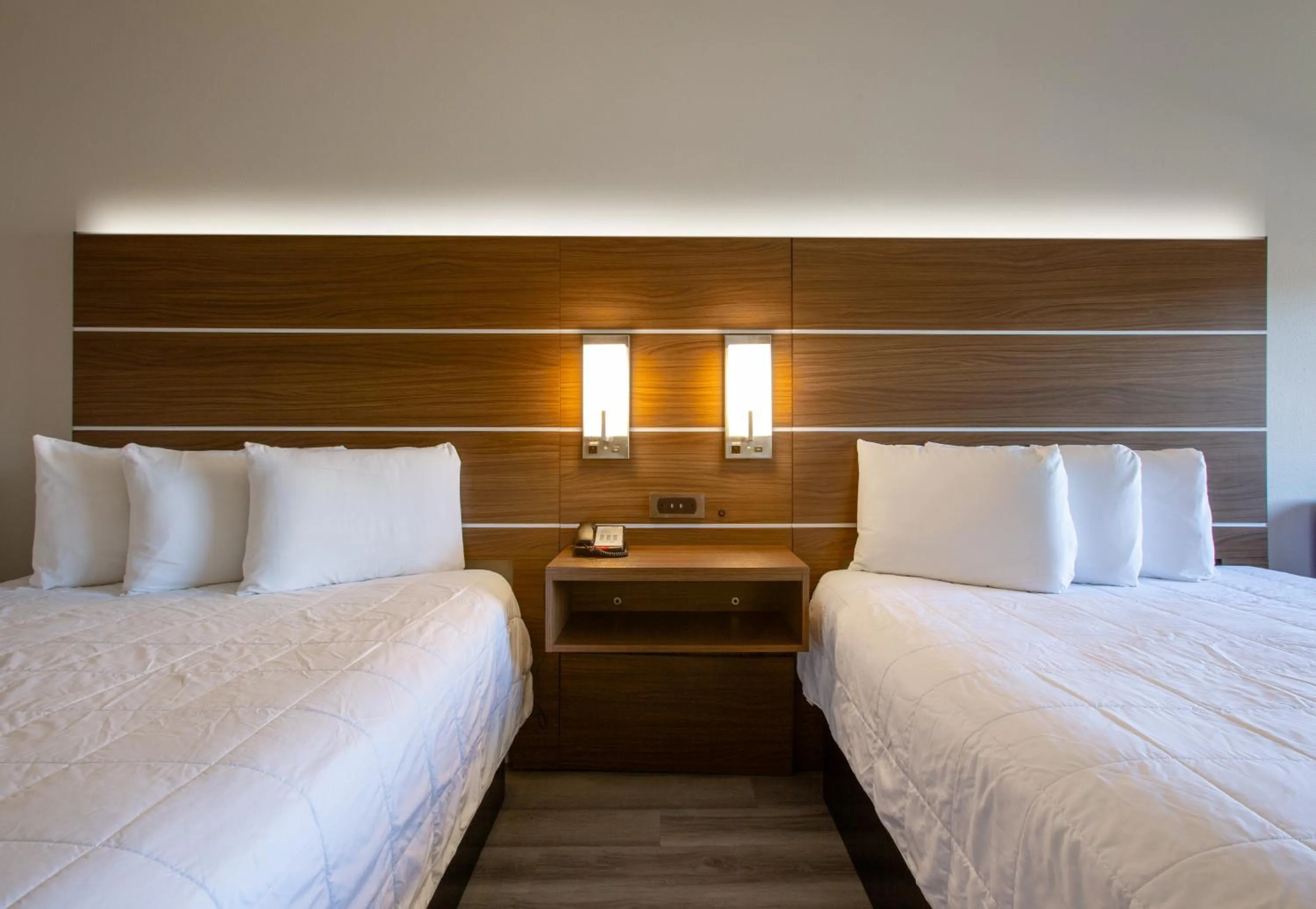 Bed in Wildflower Inn at Bell Rock