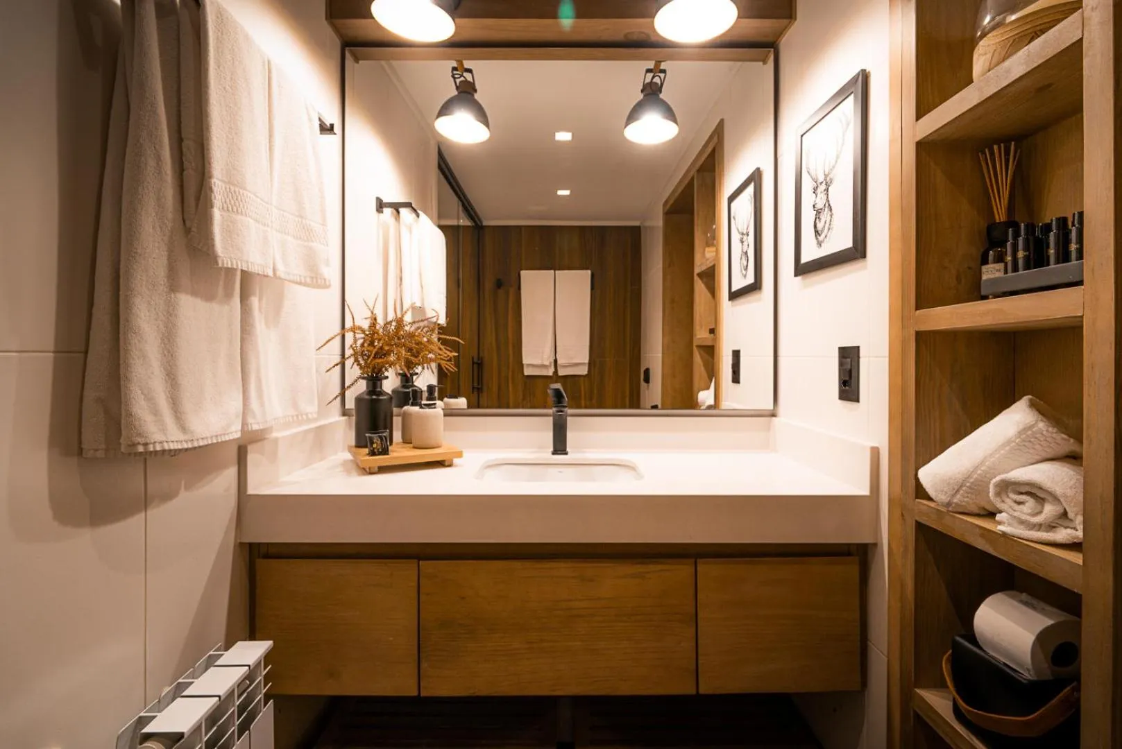 Bathroom in Hotel Alpestre