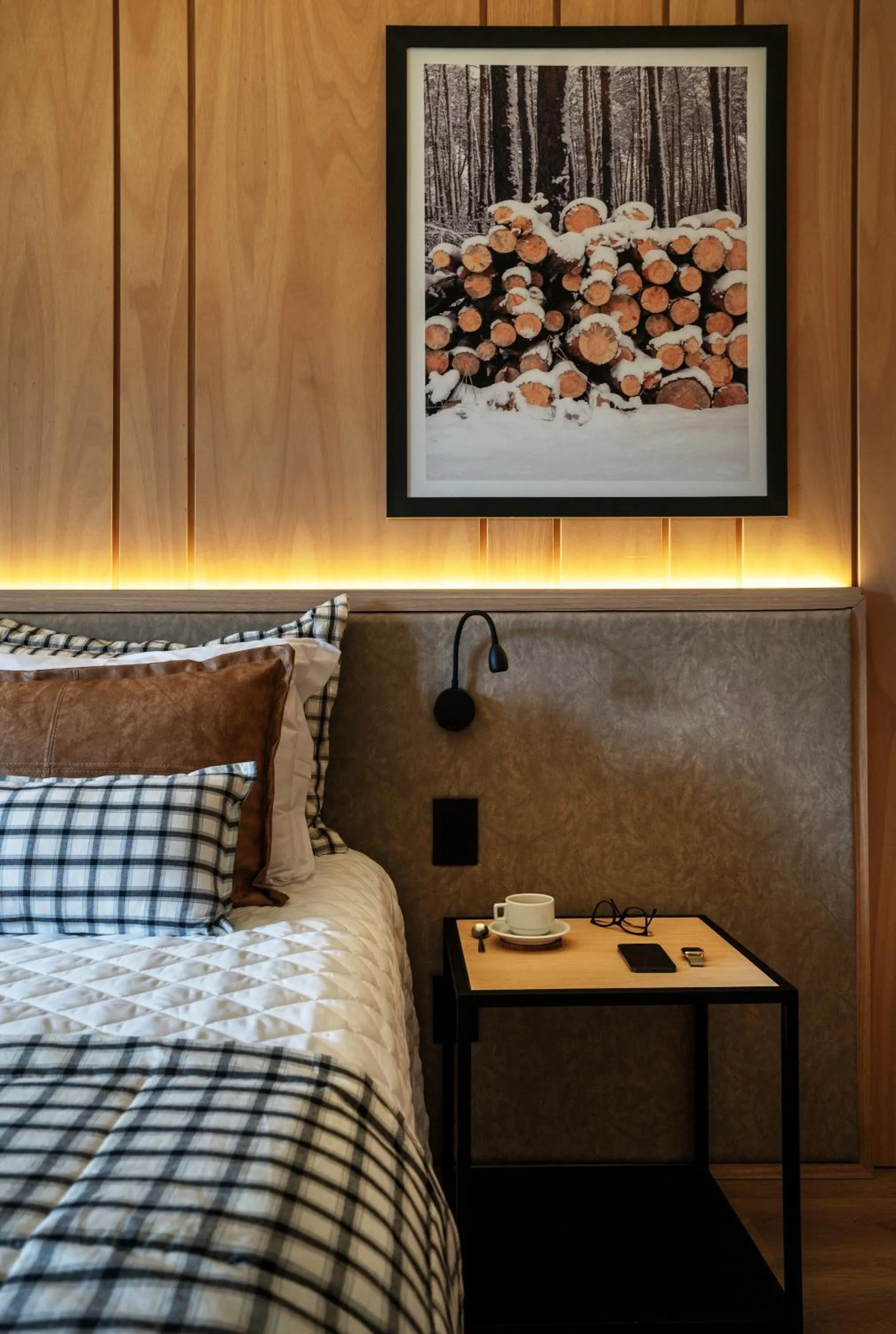 Bedroom, Bed in Hotel Alpestre