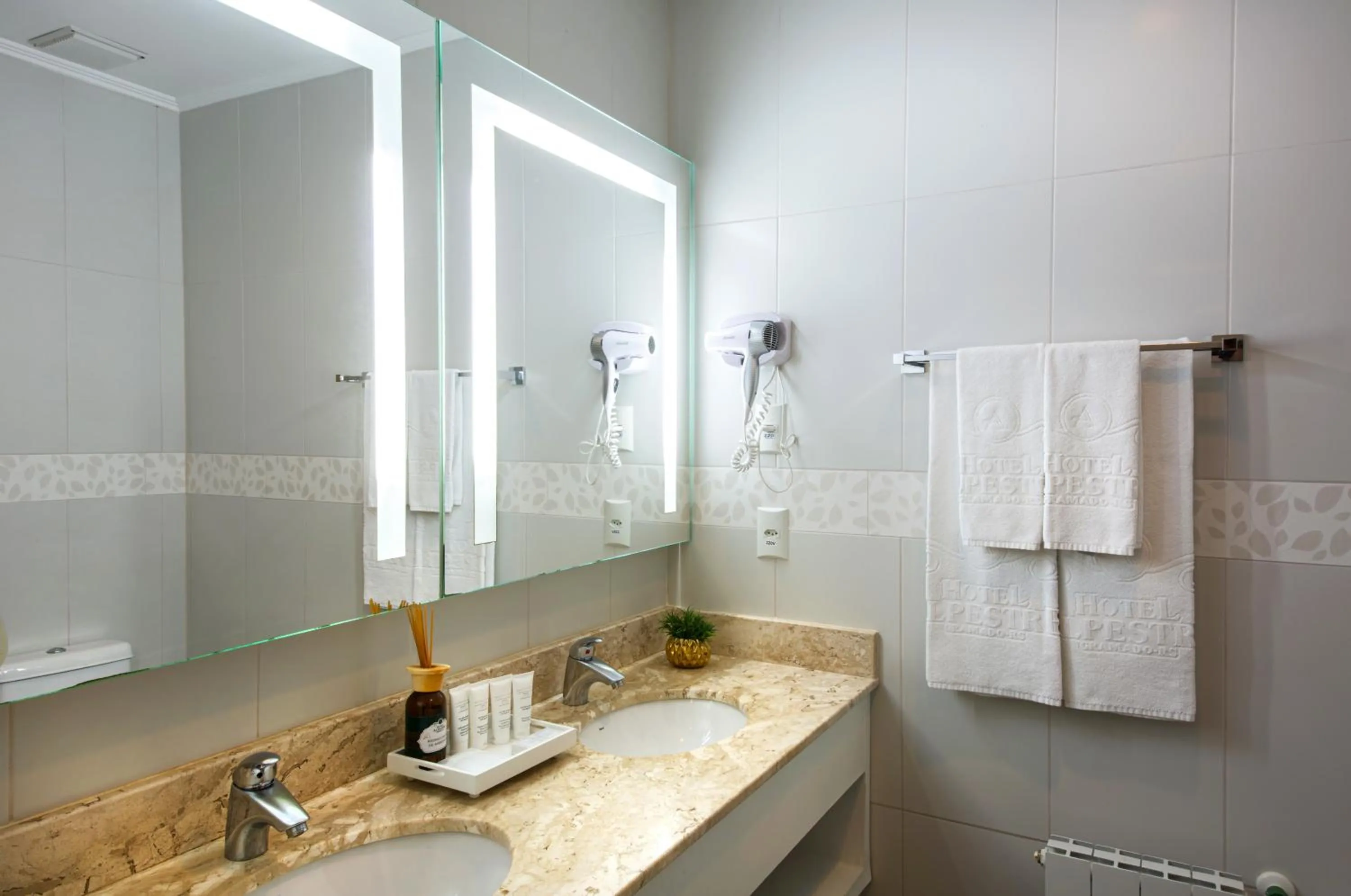 Bathroom in Hotel Alpestre