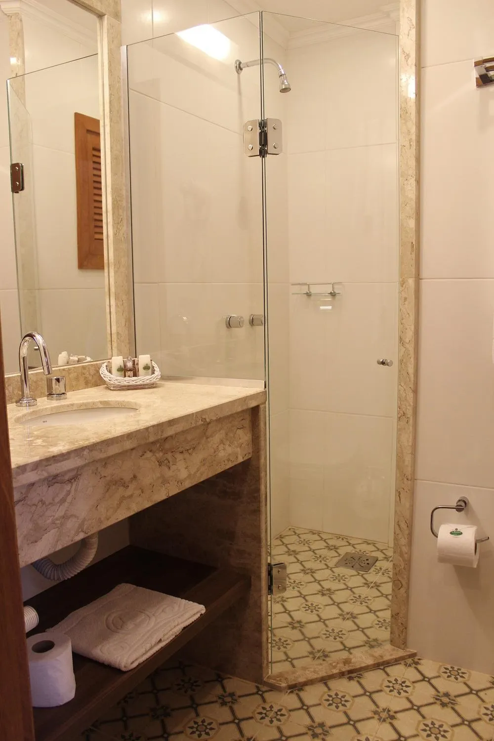 Bathroom in Hotel Alpestre