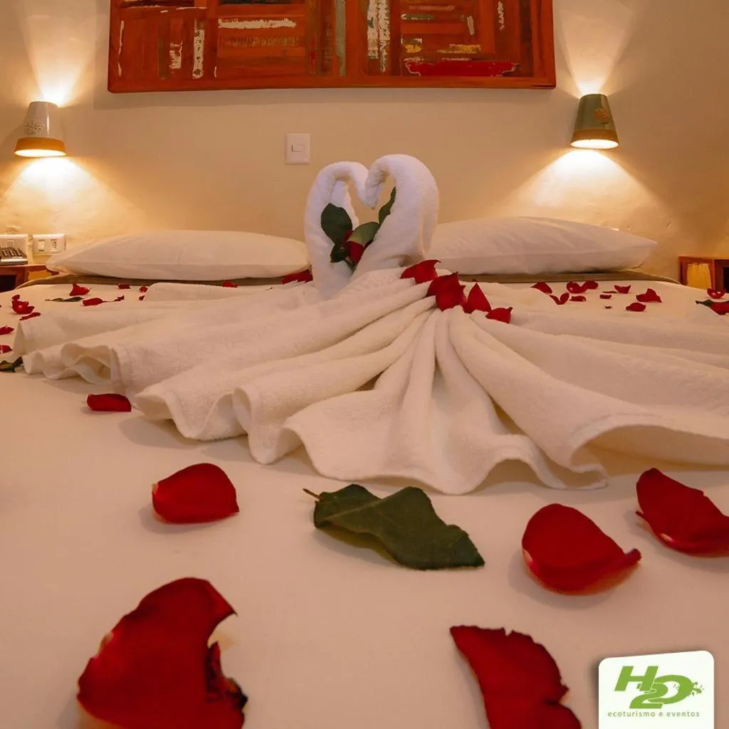 Bed in Bonito Ecotel