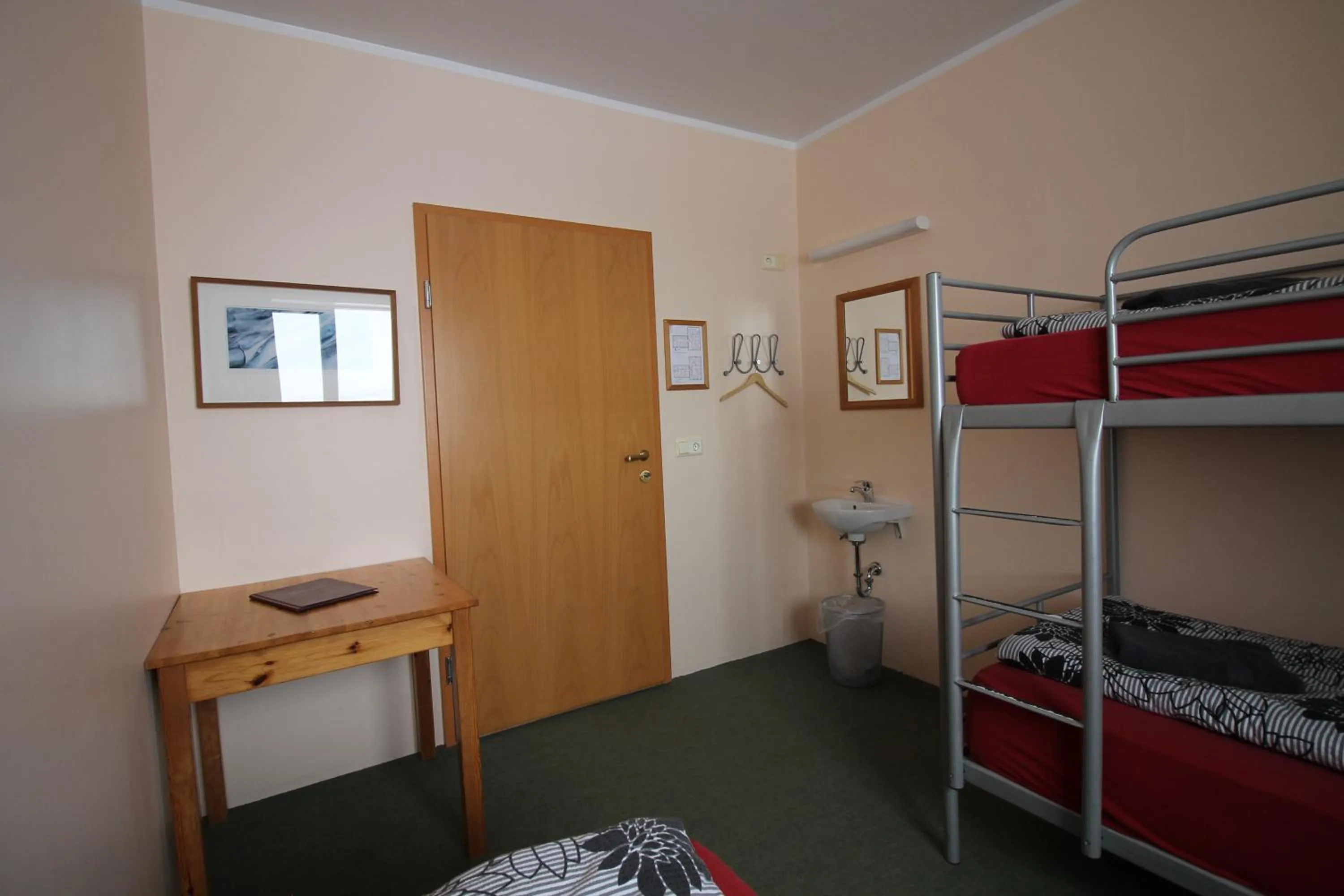 Bedroom, Bed in Hvoll Hostel