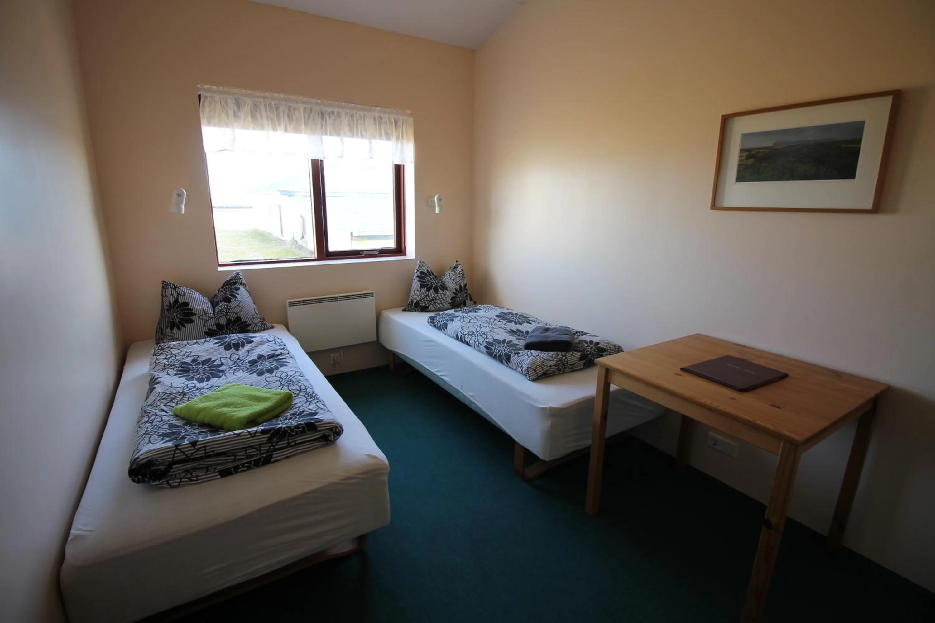 Bedroom, Bed in Hvoll Hostel